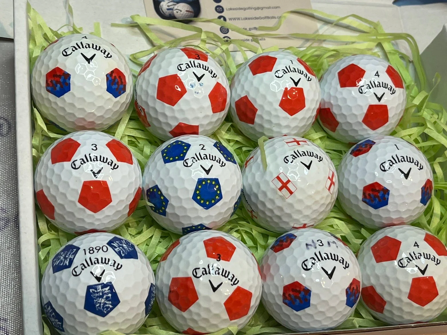 12 Callaway Chrome Soft Mix Truvis Golf balls - Image 3