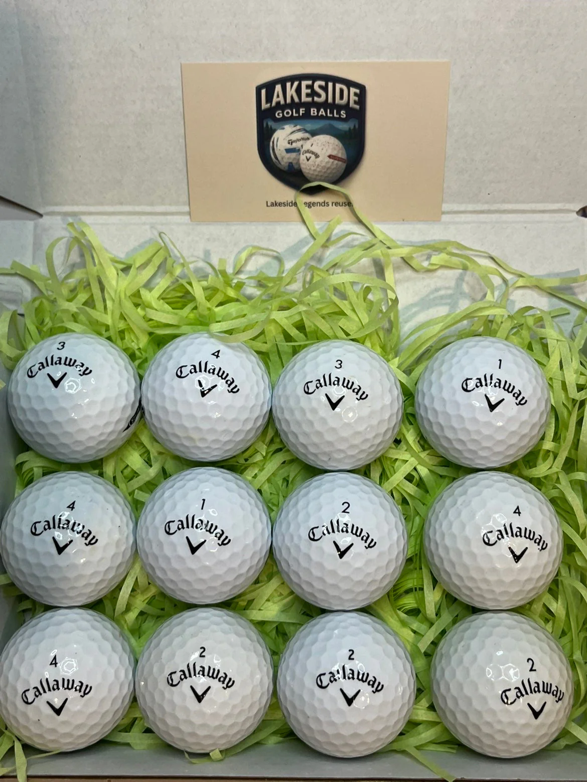 24 Callaway Supersoft White Golf Balls - Image 2