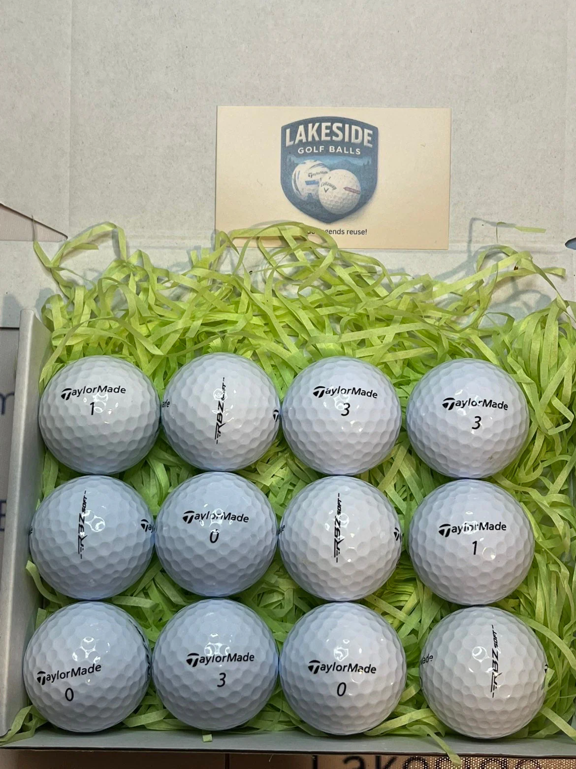 24 Taylormade RBZ Mix White Golf Balls - Image 2