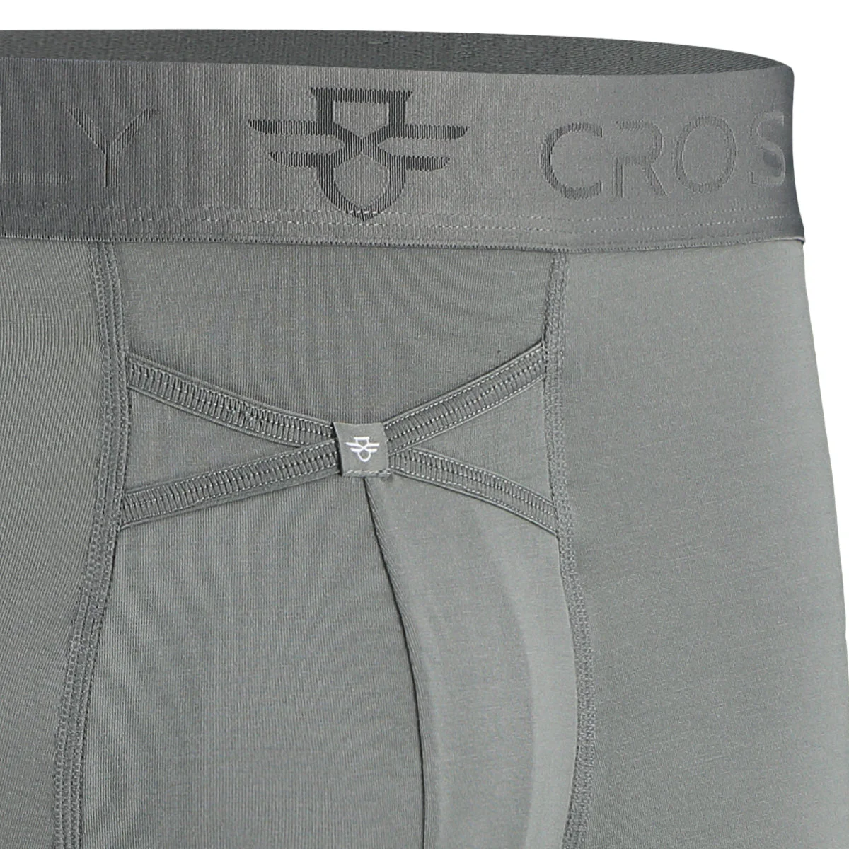3-Pack: IKON Men's 6" Boxers - Charcoal - Image 5