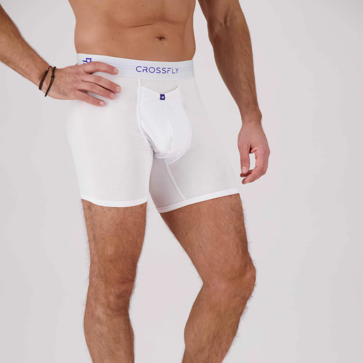 3-pack: IKON X Men's 6" Boxers - White - Image 4