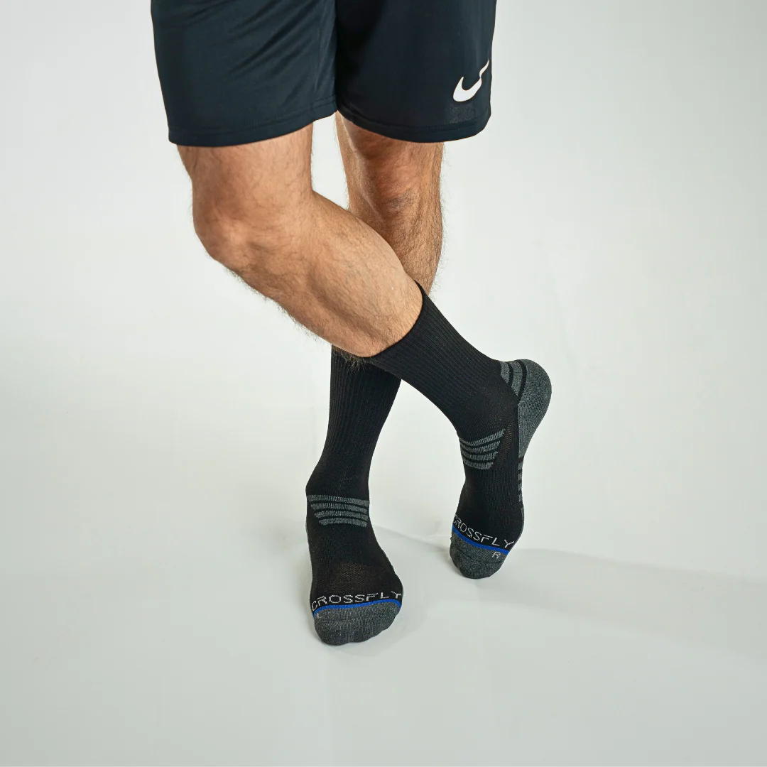 4-pack: Tempo | Men's 10" Crew Socks - Multi - Image 5