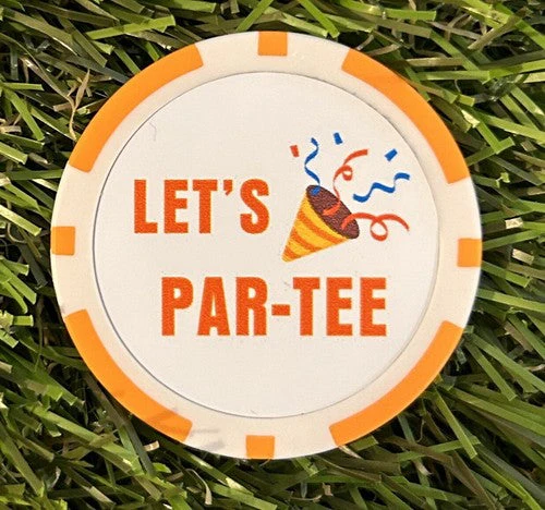 6 Retirement Poker Chips - Image 4