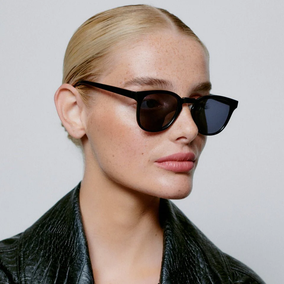 Black Square Sunglasses for Large Faces | UV400 | A.KJÆRBEDE Bate - Image 2