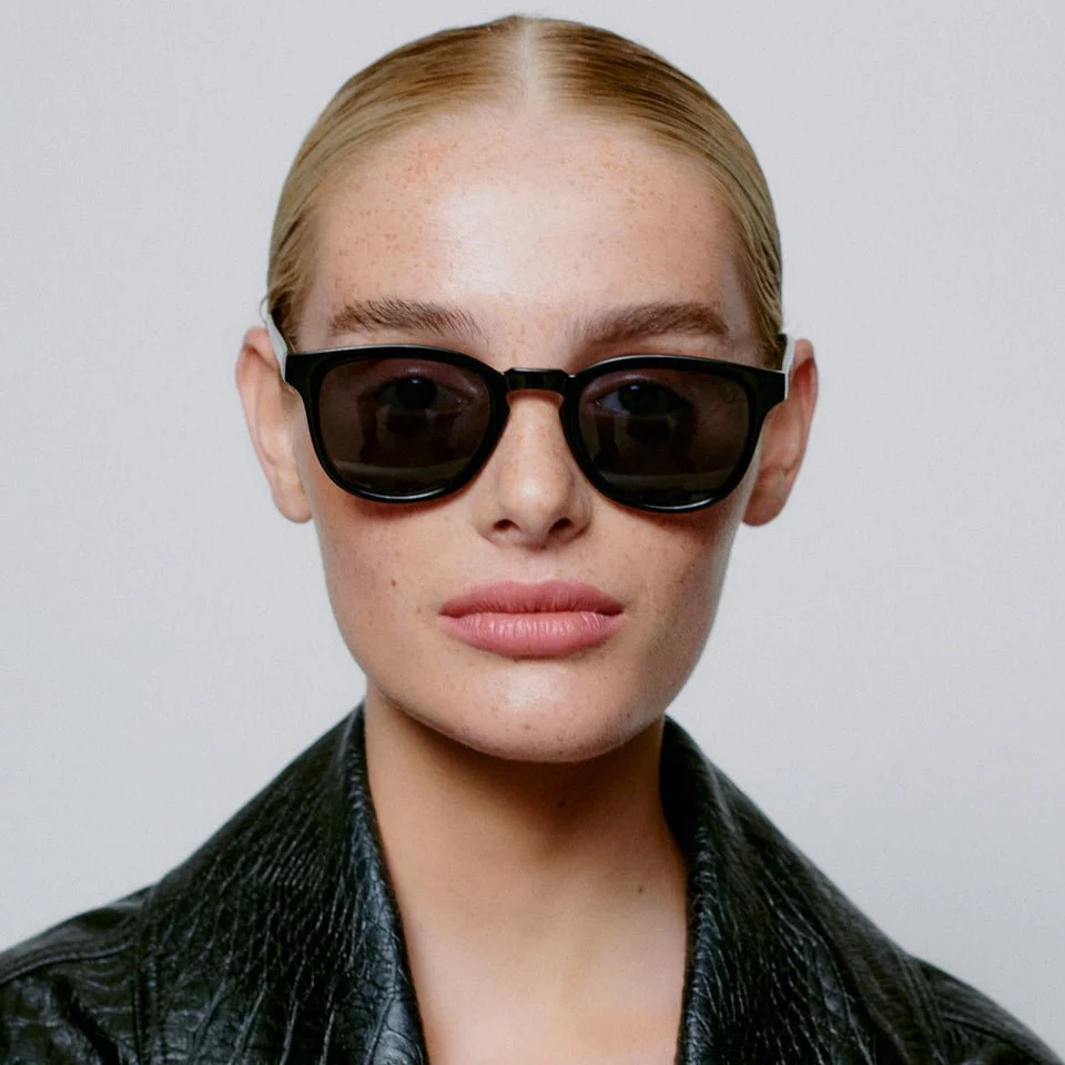 Black Square Sunglasses for Large Faces | UV400 | A.KJÆRBEDE Bate - Image 4