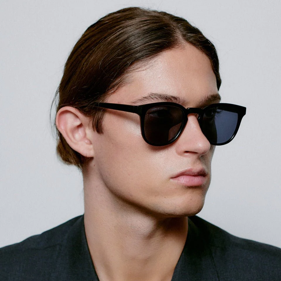 Black Square Sunglasses for Large Faces | UV400 | A.KJÆRBEDE Bate - Image 6