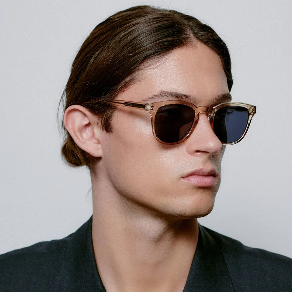 Champagne Square Sunglasses for Large Faces | UV400 Unisex - Image 8