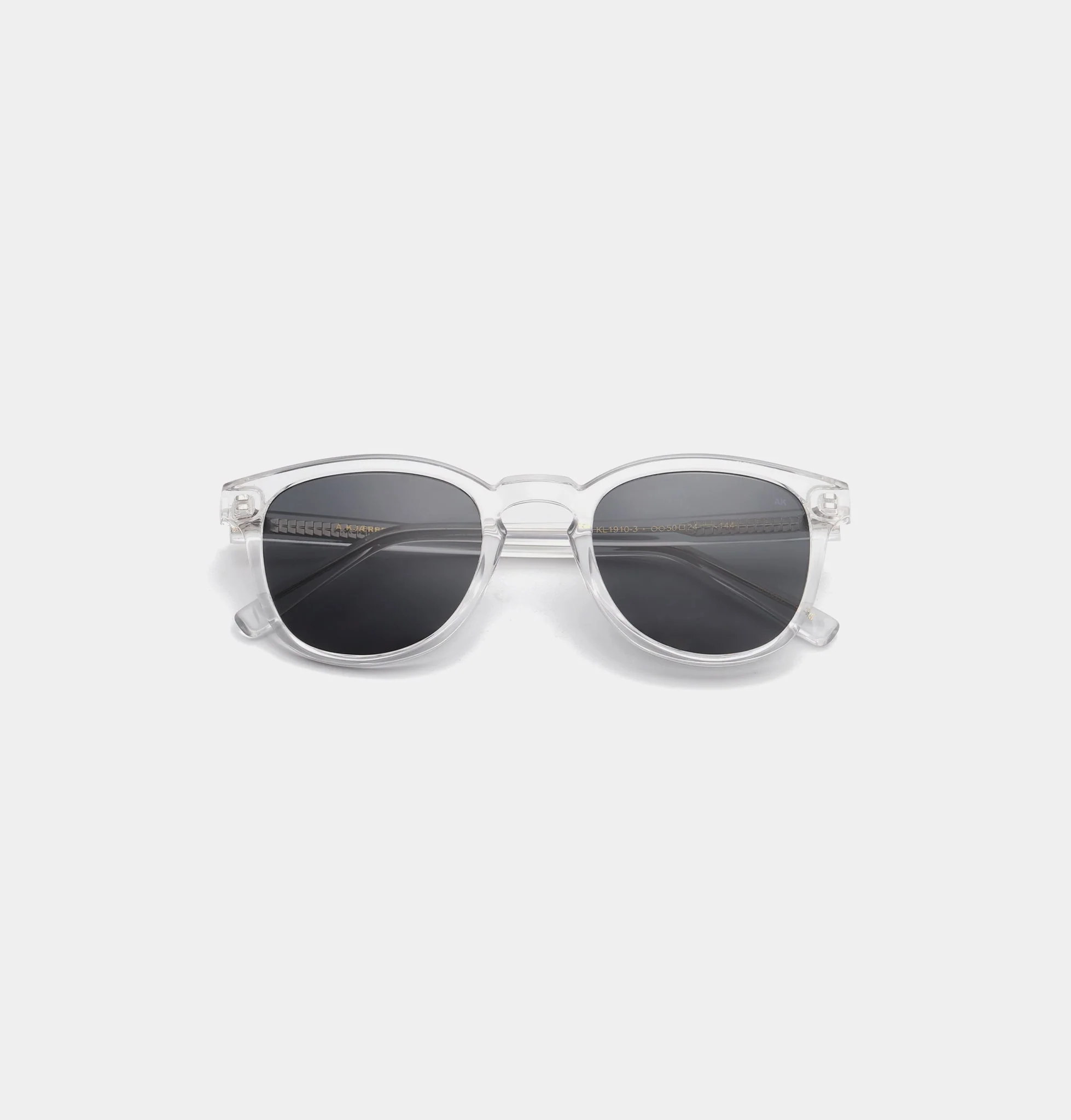 Clear Square Sunglasses for Large Faces | UV400 by A.KJÆRBEDE - Image 5