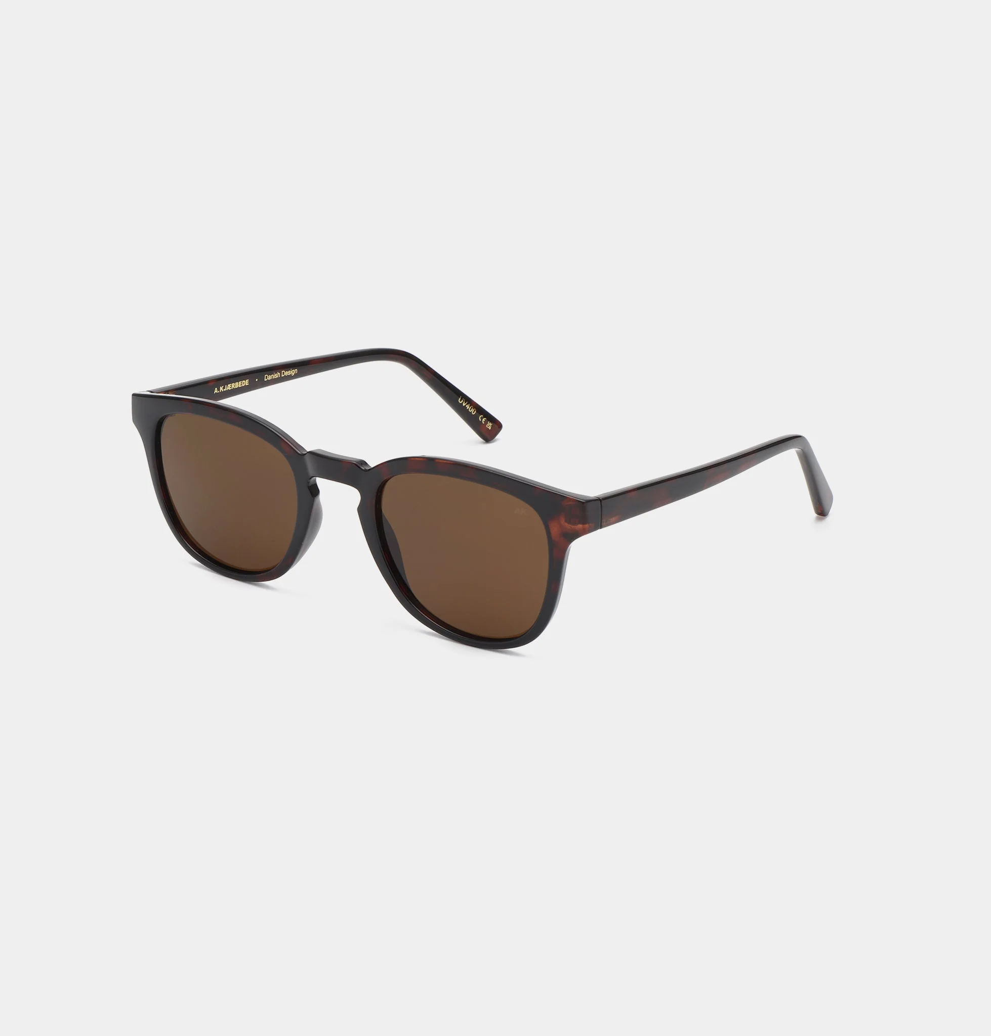 AKJAERBEDE Bate Demi Tortoise Square Sunglasses UV400 - Image 3