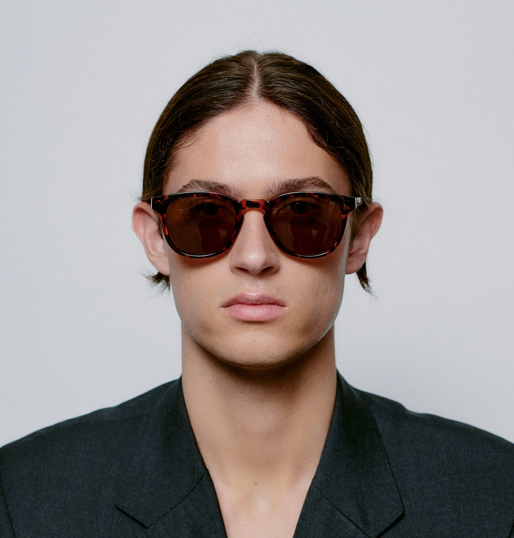 AKJAERBEDE Bate Demi Tortoise Square Sunglasses UV400 - Image 4