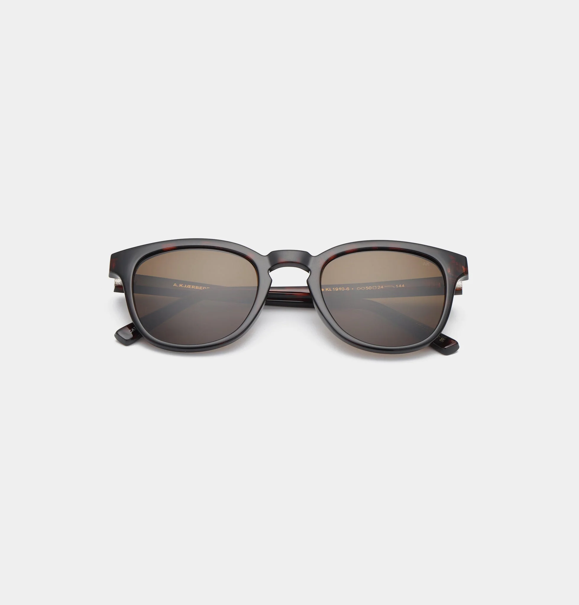 AKJAERBEDE Bate Demi Tortoise Square Sunglasses UV400 - Image 7