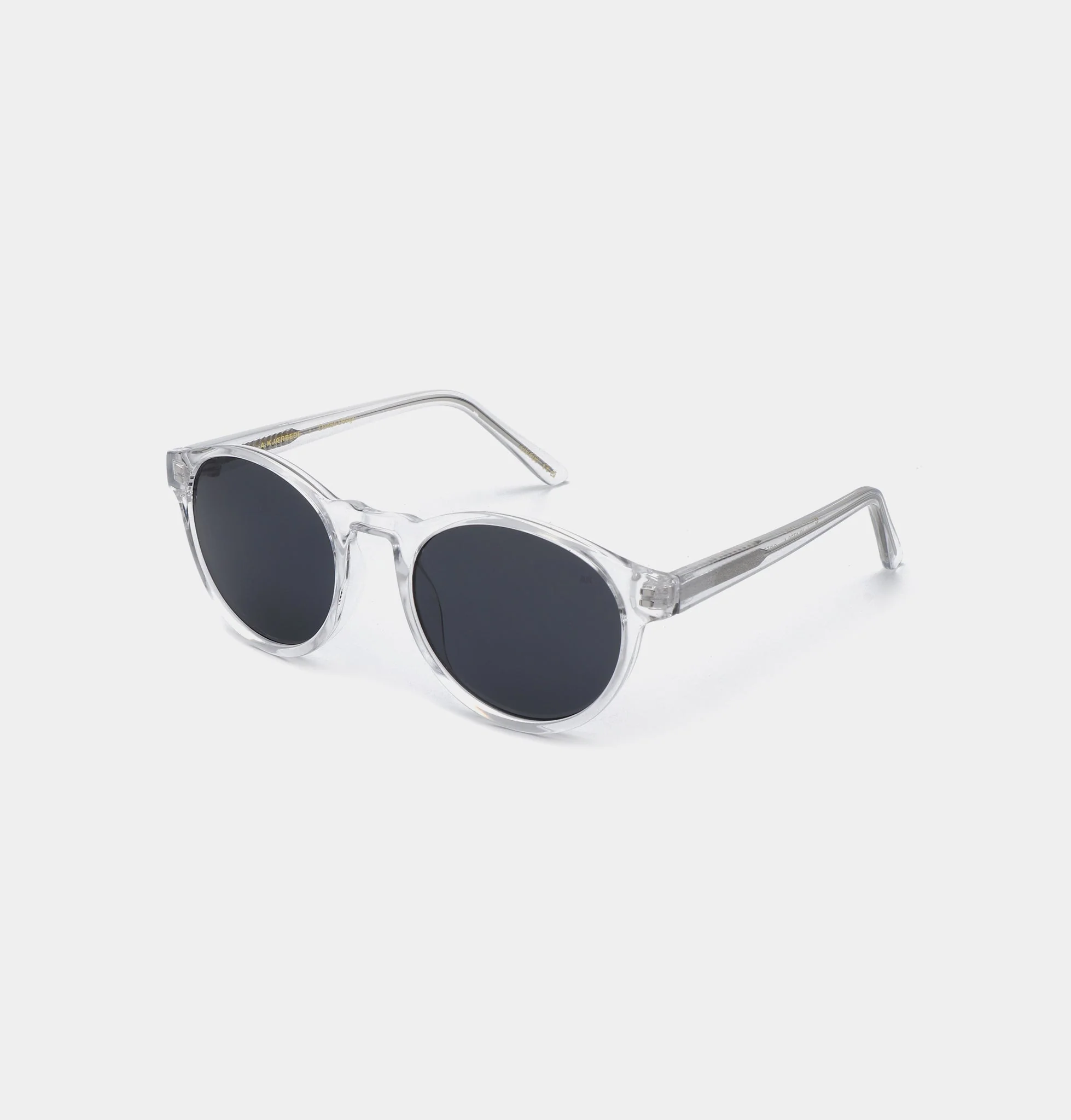 A.KJÆRBEDE (AKJAERBEDE) Marvin Sunglasses | Crystal Round Frame - Image 3
