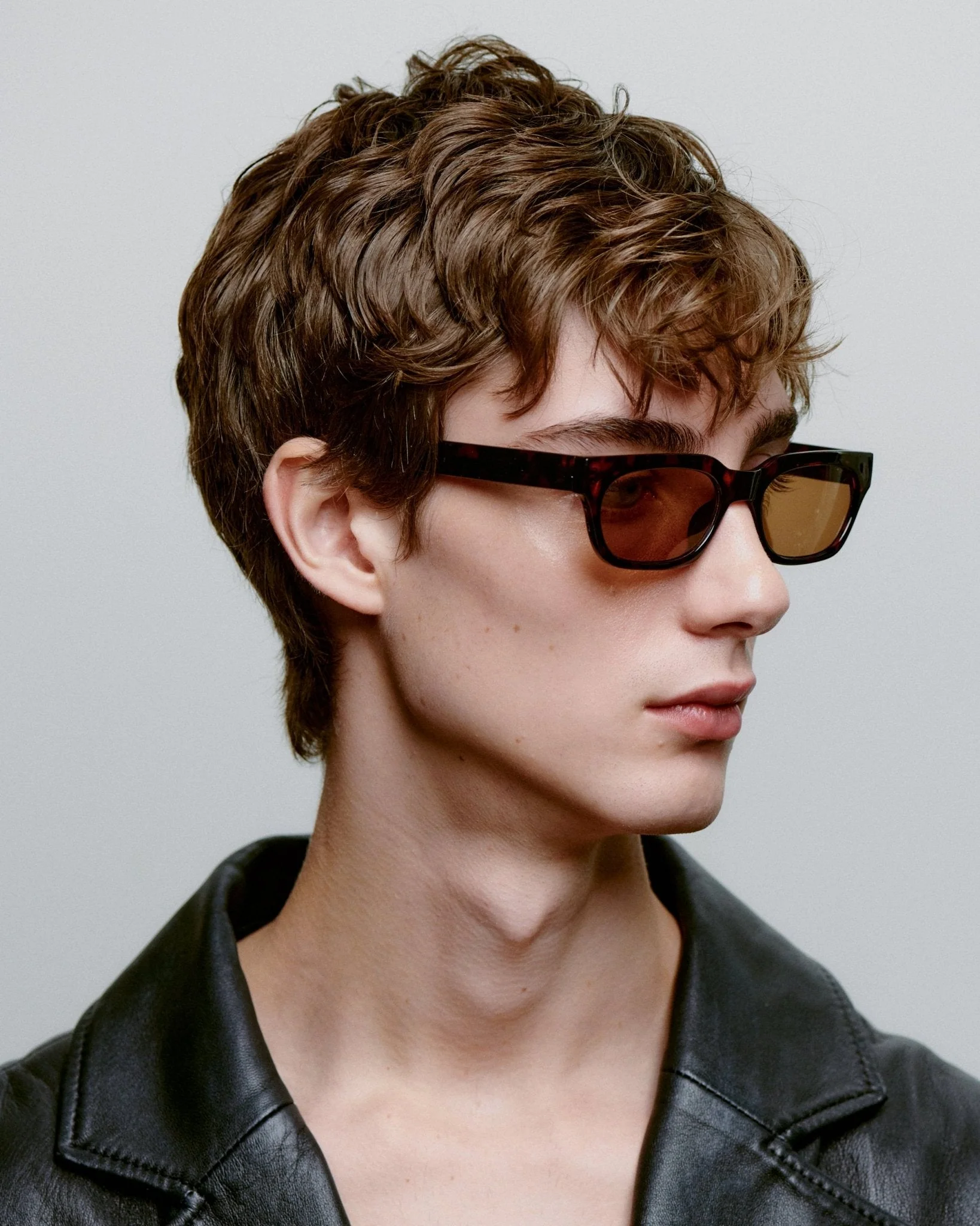 A.KJÆRBEDE BROR Sunglasses l Demi Tortoise, Light Brown Lens - Image 2