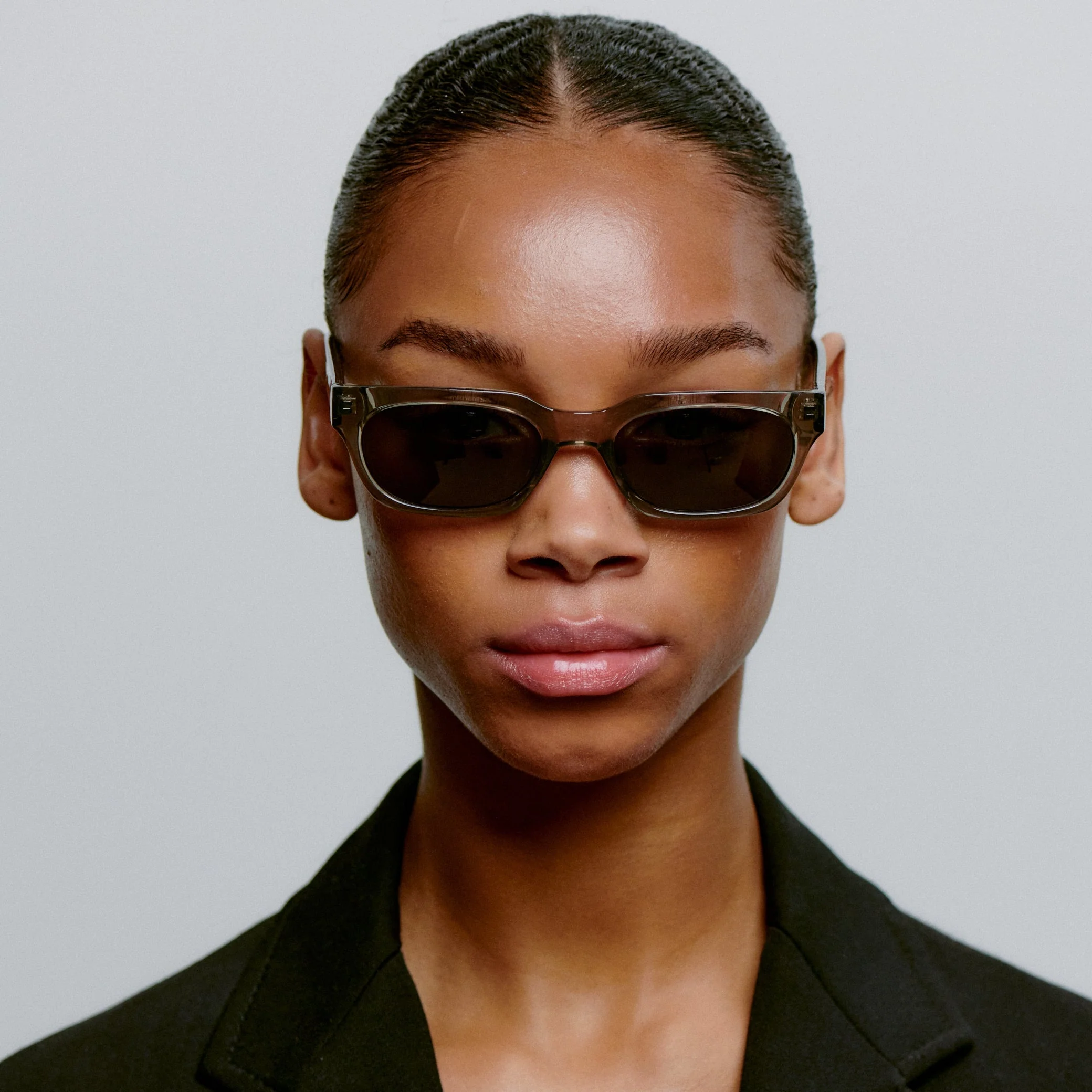 A.KJÆRBEDE BROR Sunglasses l Grey Transparent Frame - Image 6