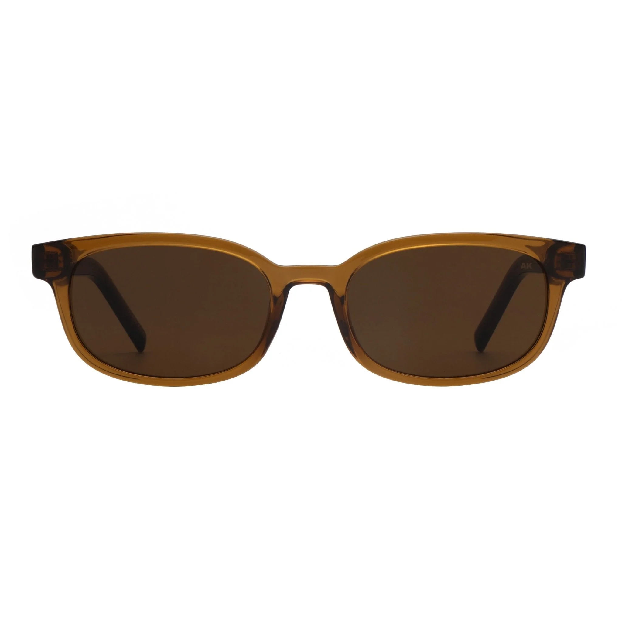 A.KJÆRBEDE CHARLIE Classic Rectangle Sunglasses - Smoke Transparent