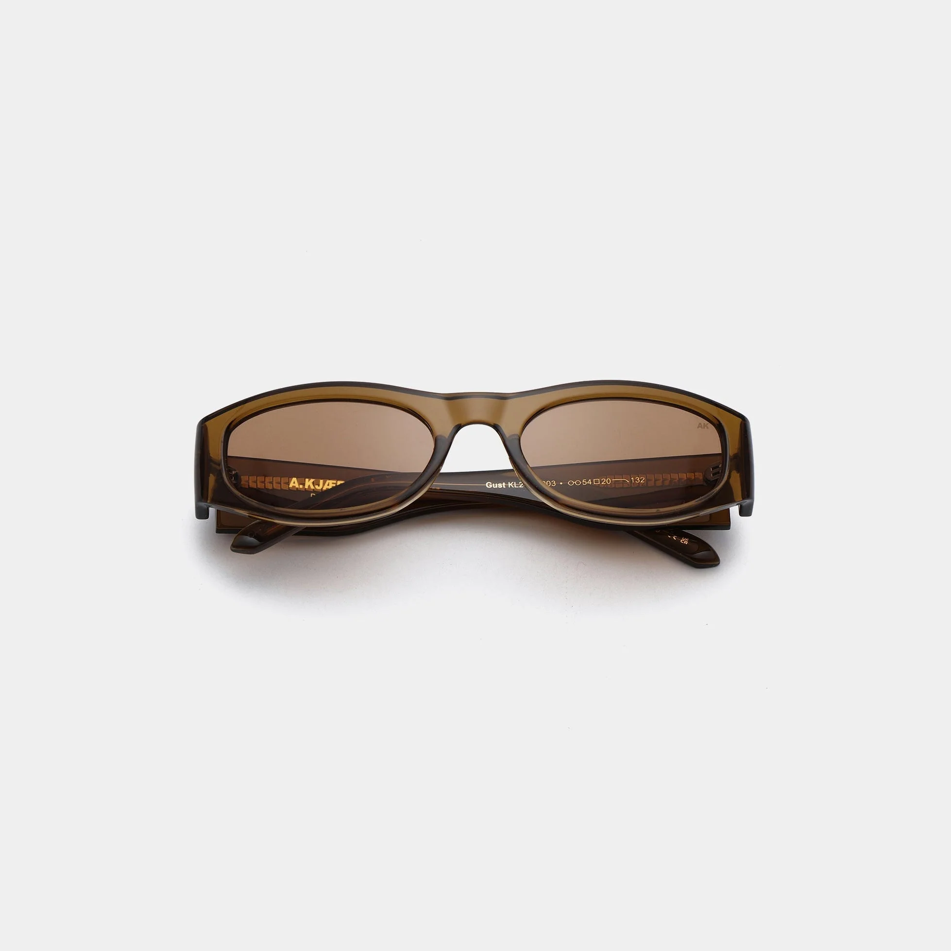 A.KJÆRBEDE GUST Sporty Cat-Eye Sunglasses l Smoke Transparent - Image 5
