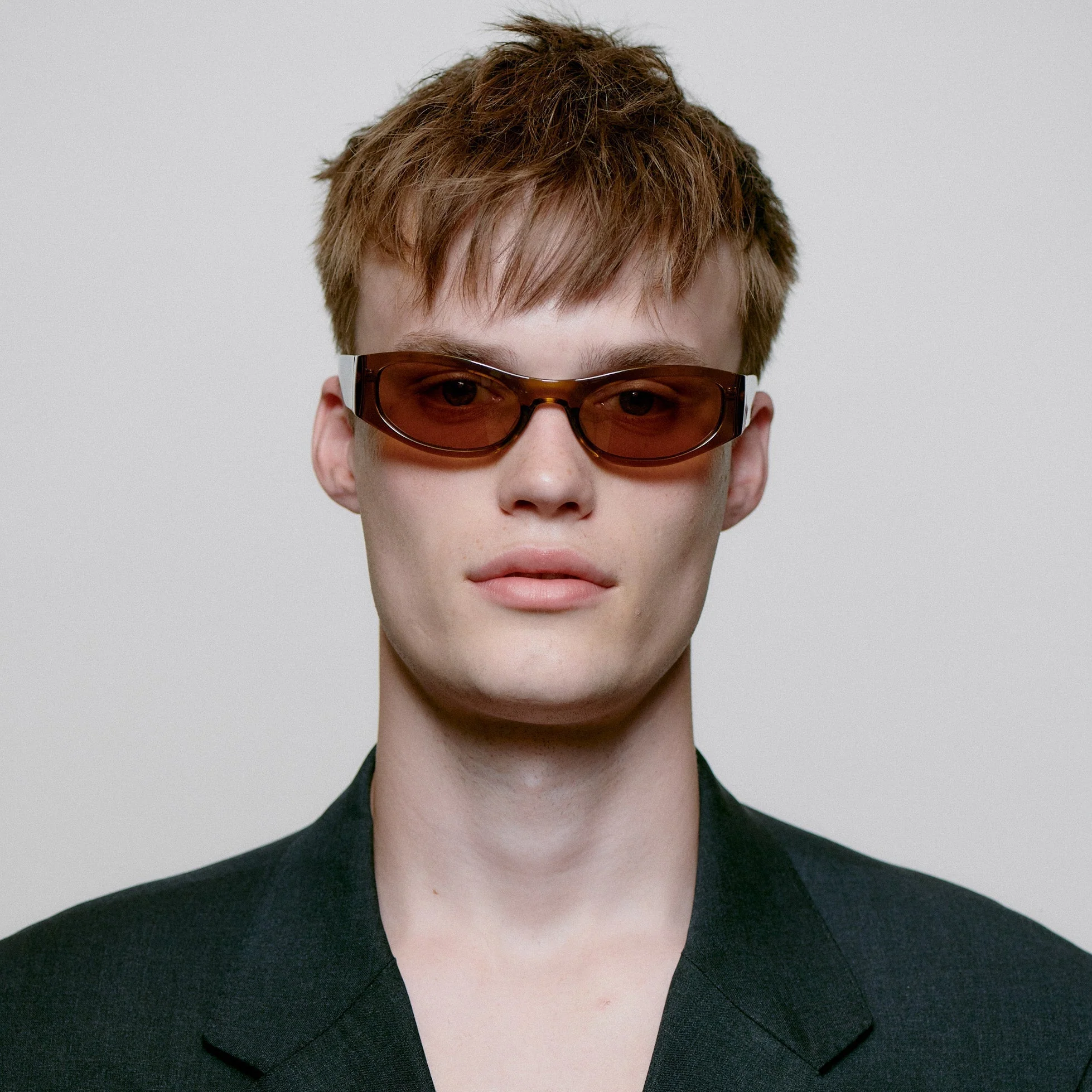 A.KJÆRBEDE GUST Sporty Cat-Eye Sunglasses l Smoke Transparent - Image 6
