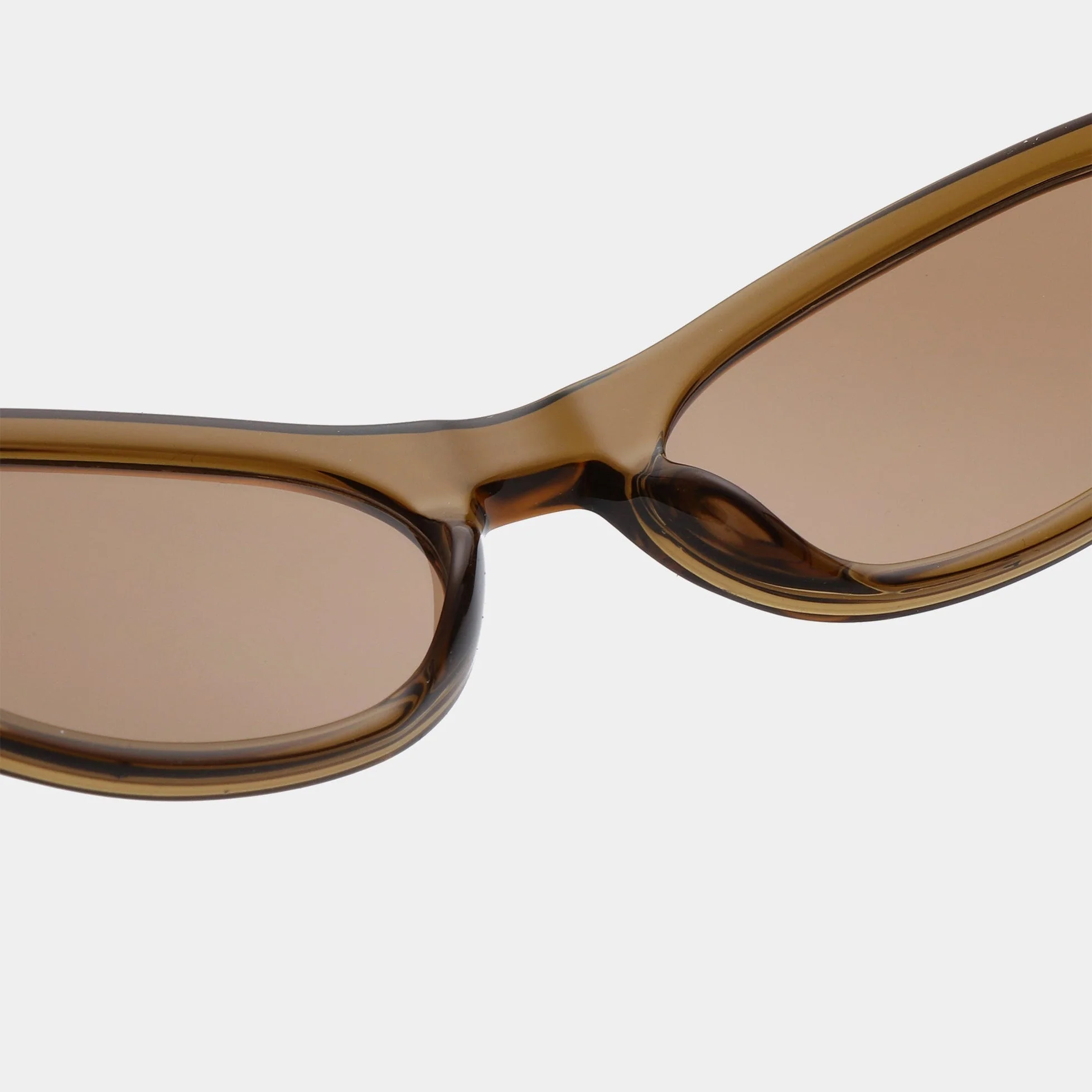 A.KJÆRBEDE GUST Sporty Cat-Eye Sunglasses l Smoke Transparent - Image 8