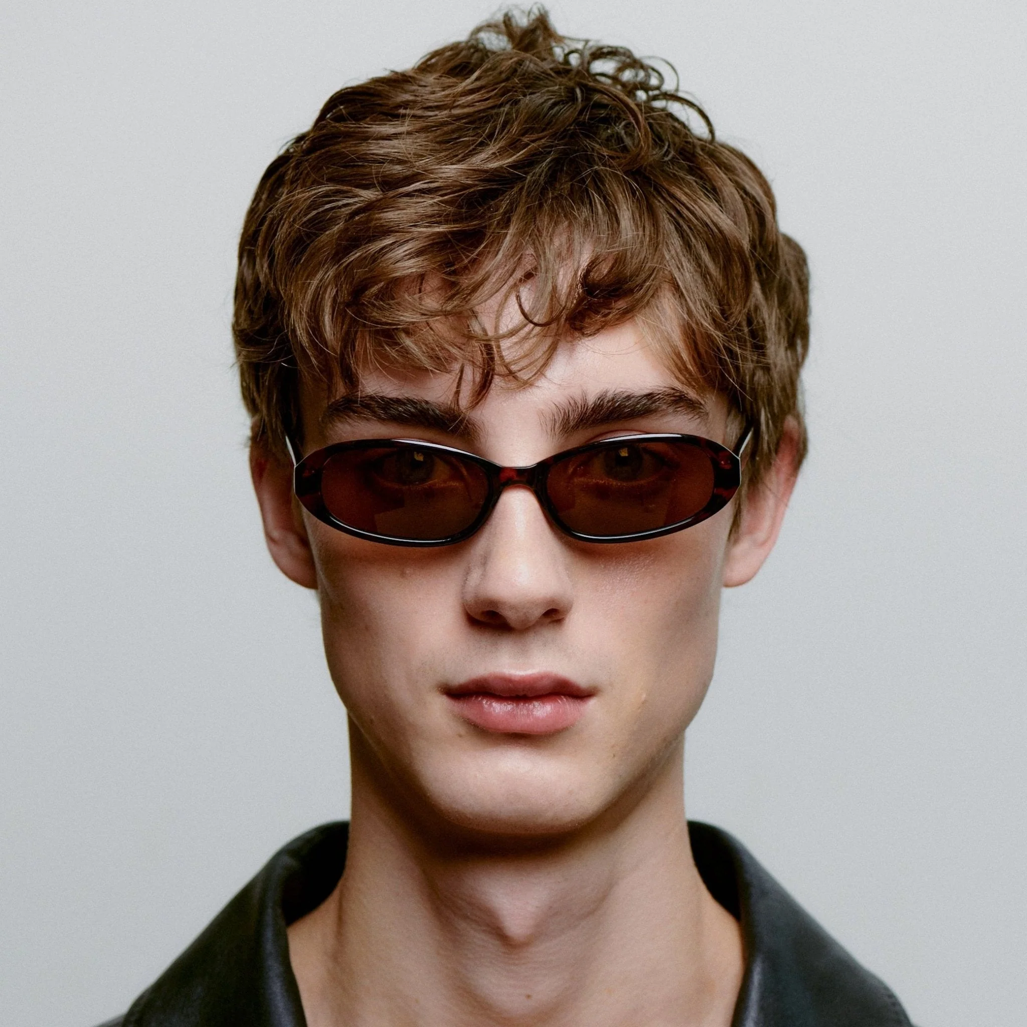 A.KJÆRBEDE MACY Sunglasses l Demi Tortoise Slim Frame - Image 6