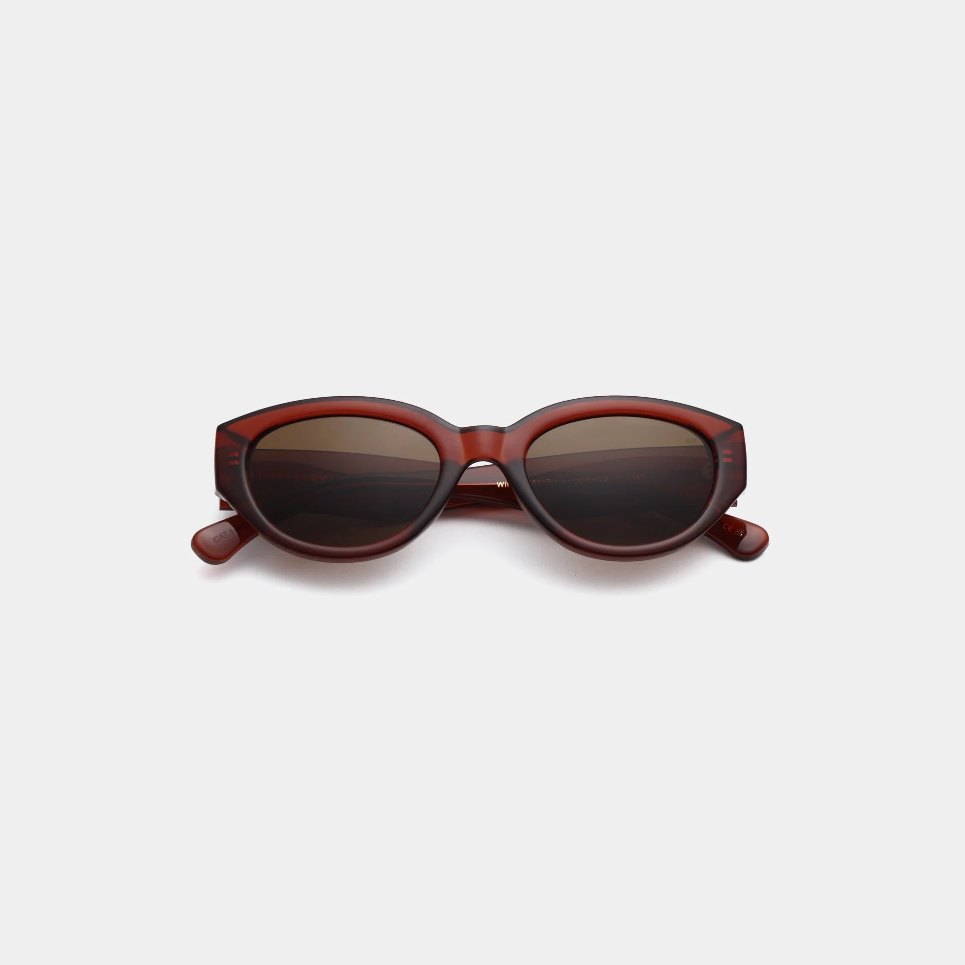 A.KJÆRBEDE WINNIE Sunglasses l Brown Transparent - Image 5