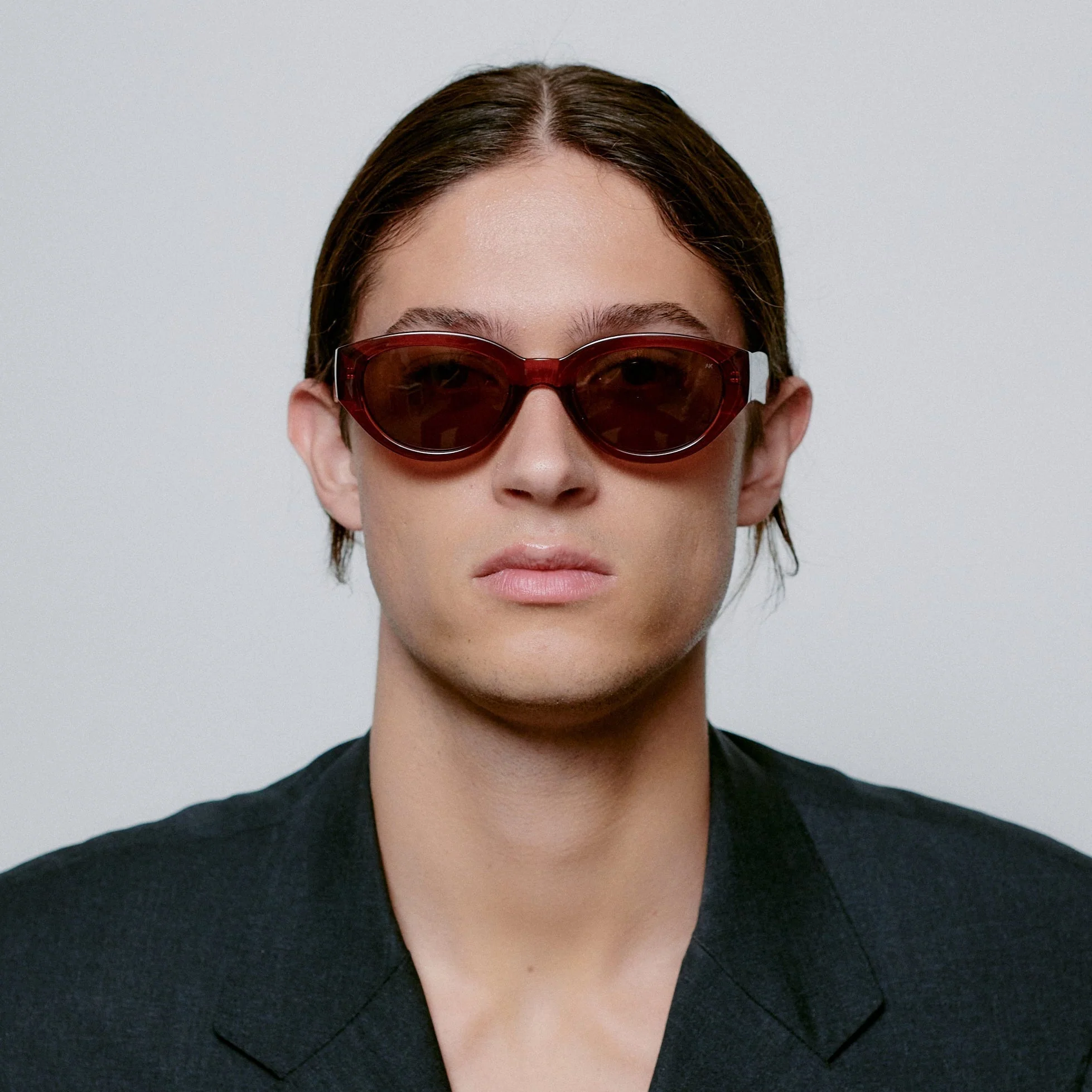 A.KJÆRBEDE WINNIE Sunglasses l Brown Transparent - Image 7