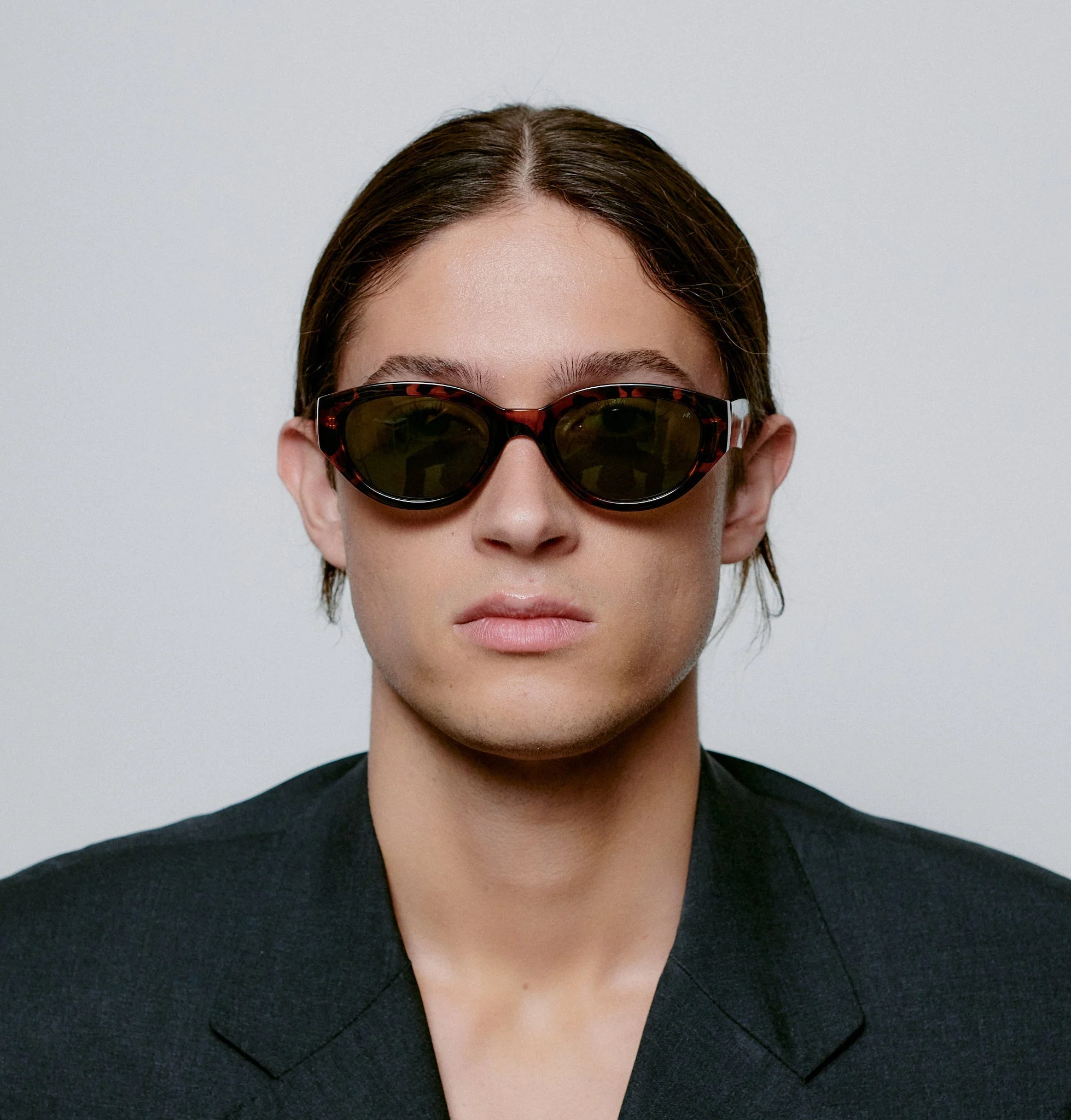 A.KJÆRBEDE WINNIE Sunglasses l Cat-Eye Demi Tortoise - Image 6