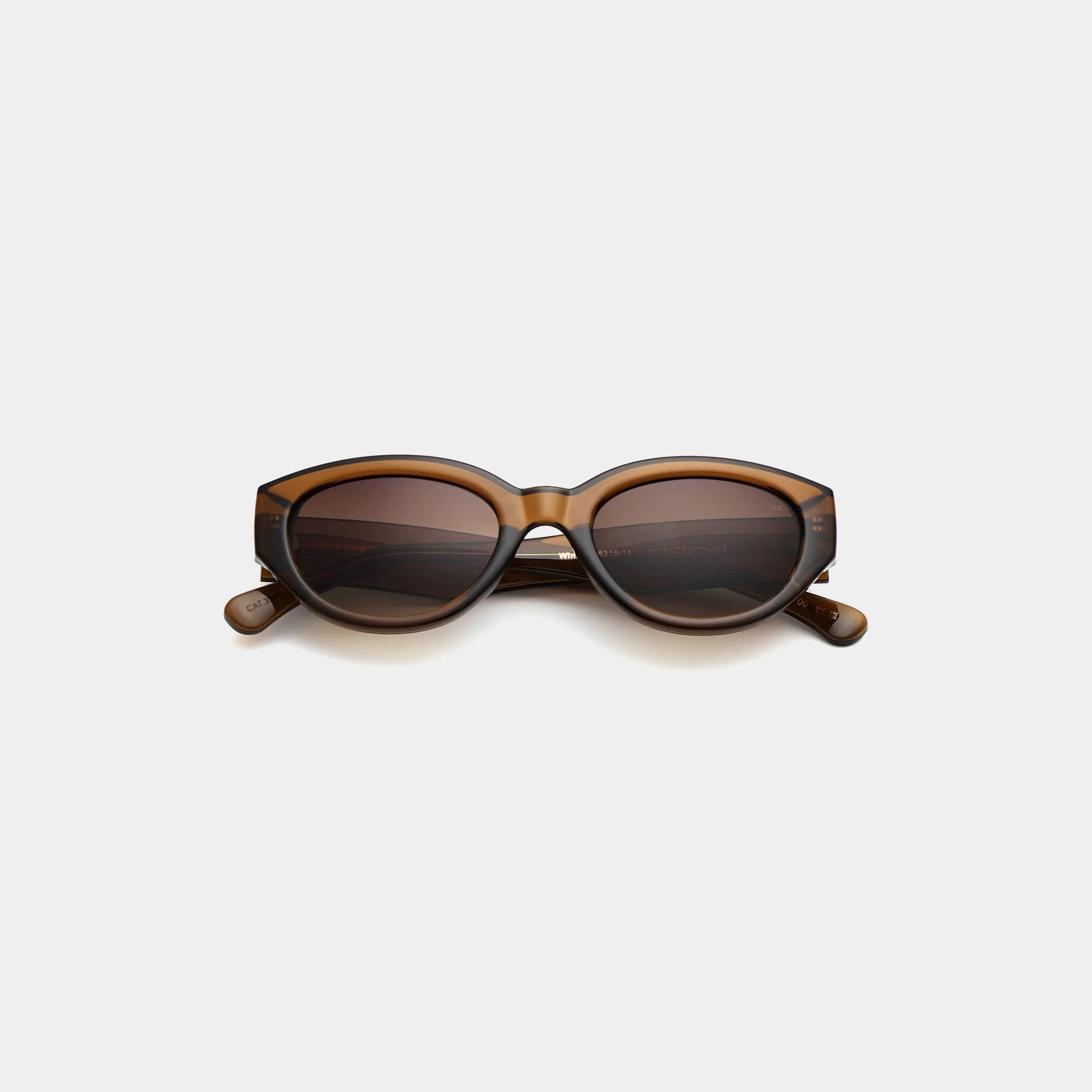 A.KJÆRBEDE WINNIE Sunglasses l Cat-Eye Smoke Transparent - Image 5
