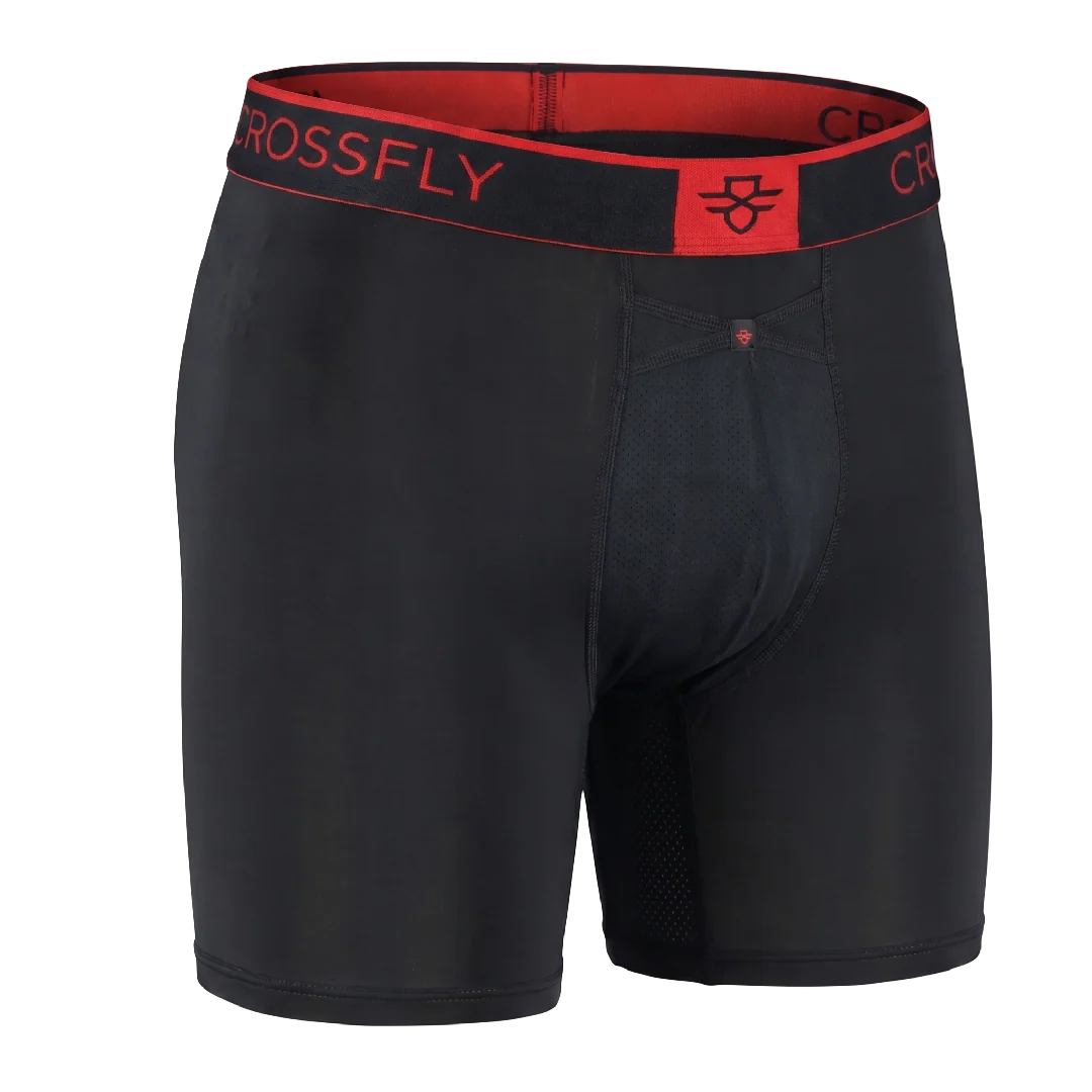 Aero Pro 7" Boxers - Black / Red