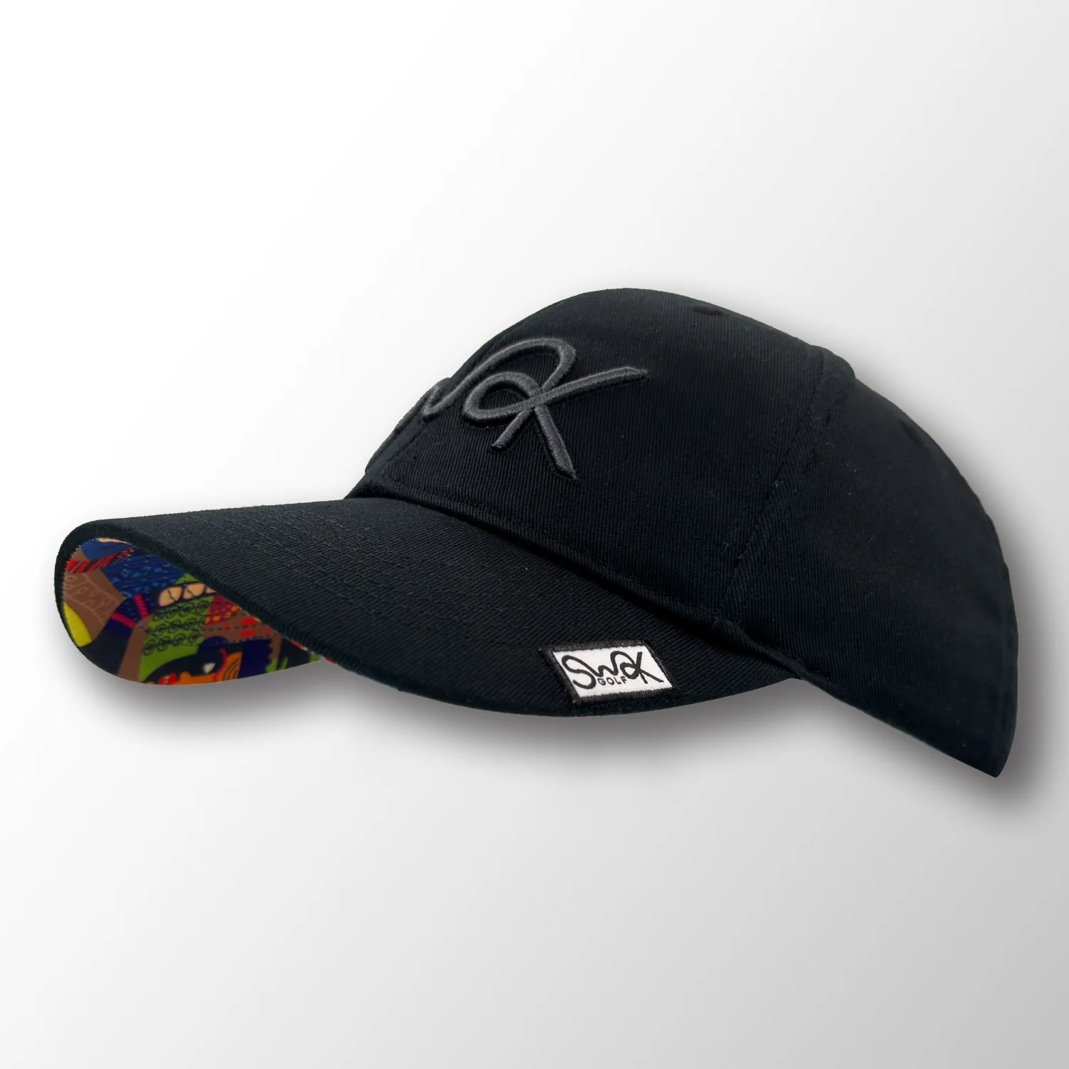 SWAK Cotton Baseball Cap – African Tribal Print, Lightweight - Image 4