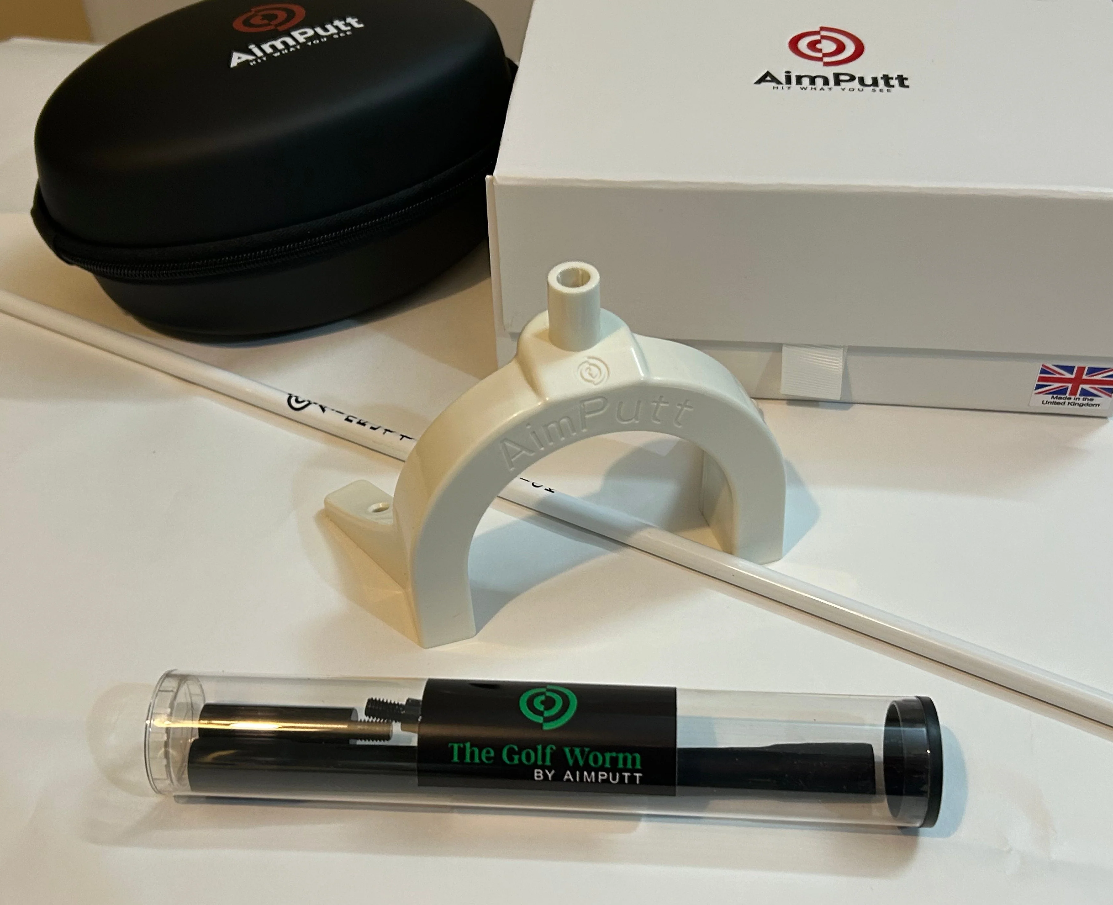 The Aimputt Trainer and The Golf Worm package. - Image 5