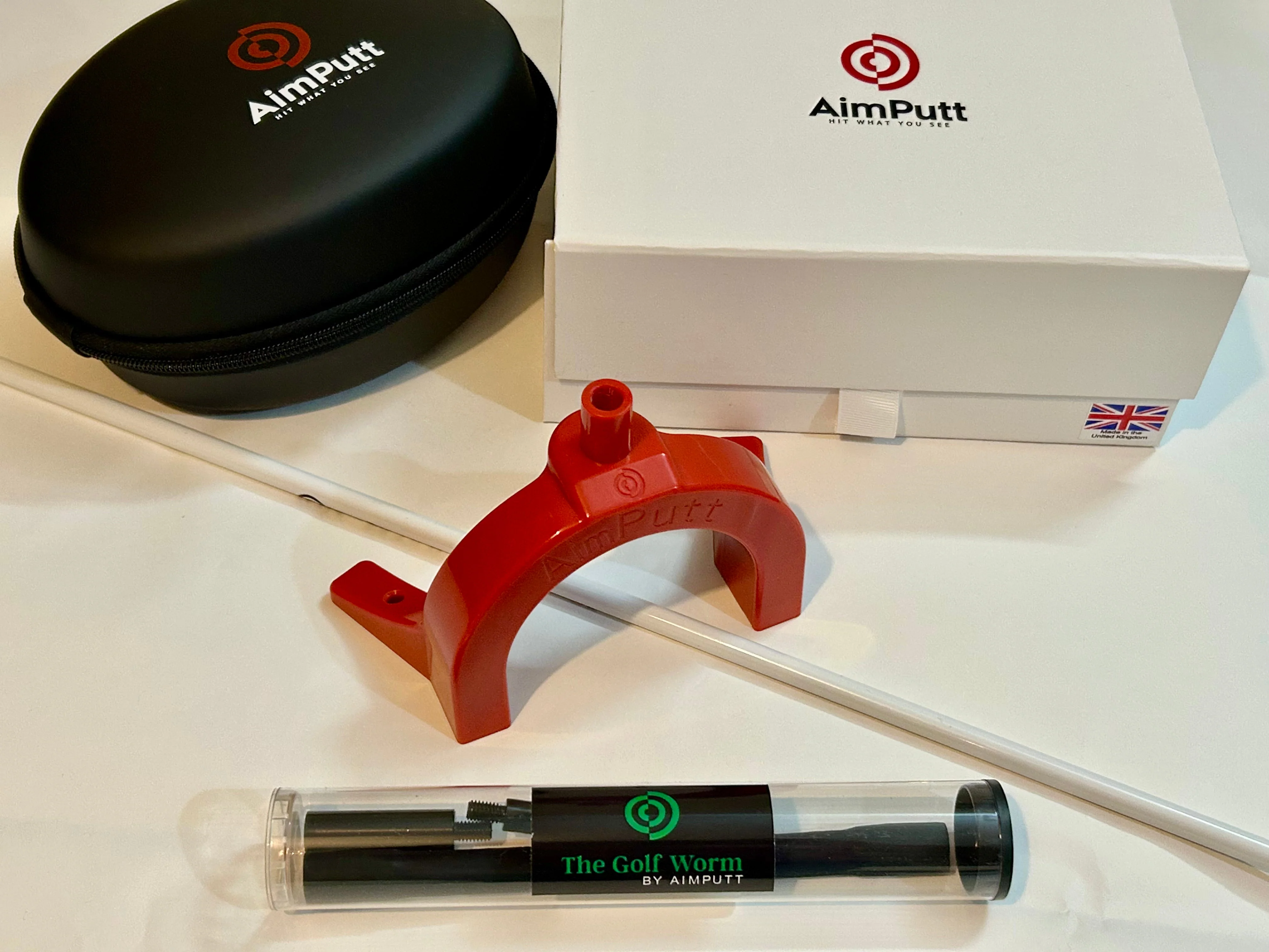 The Aimputt Trainer and The Golf Worm package. - Image 6
