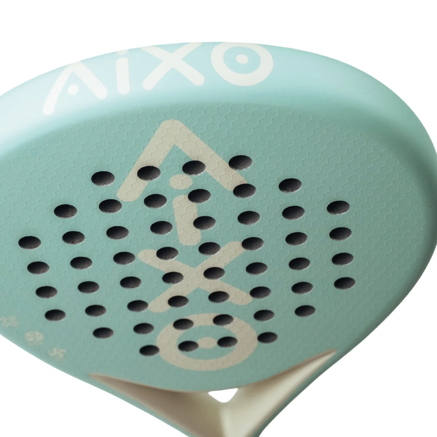 Aixo Pastel de Mint Ghost Padel Racket - Full Carbon - RL-B09 - Image 5