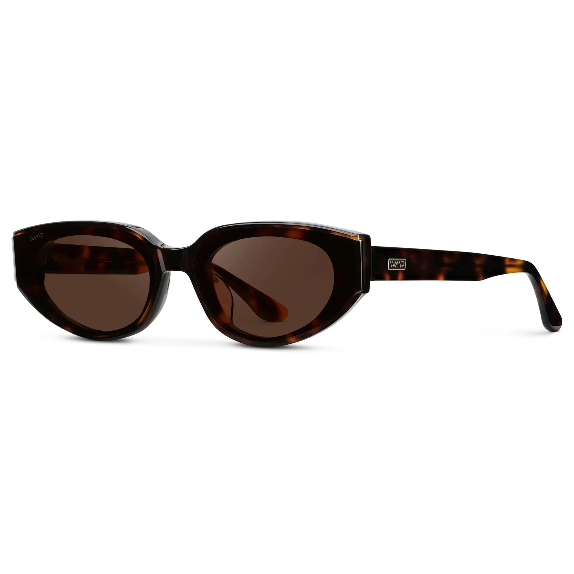 ASTRA Cat-Eye Brown Tortoise Sunglasses by WMP Eyewear - Image 4