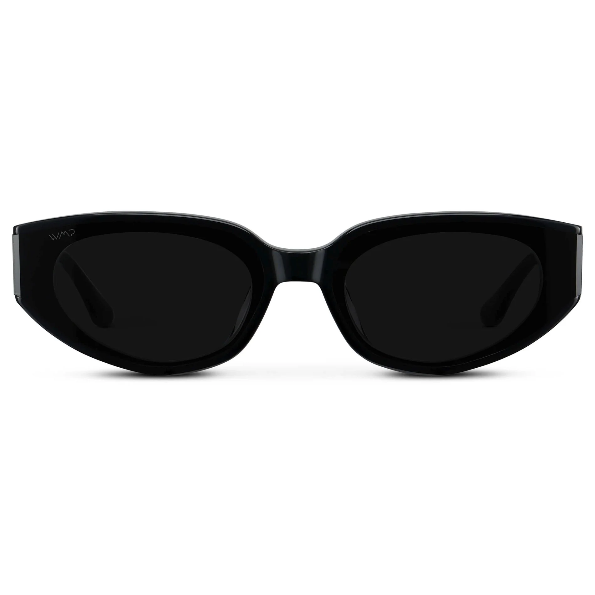 ASTRA Triple Black Cat-Eye Sunglasses by WMP Eyewear – UV400