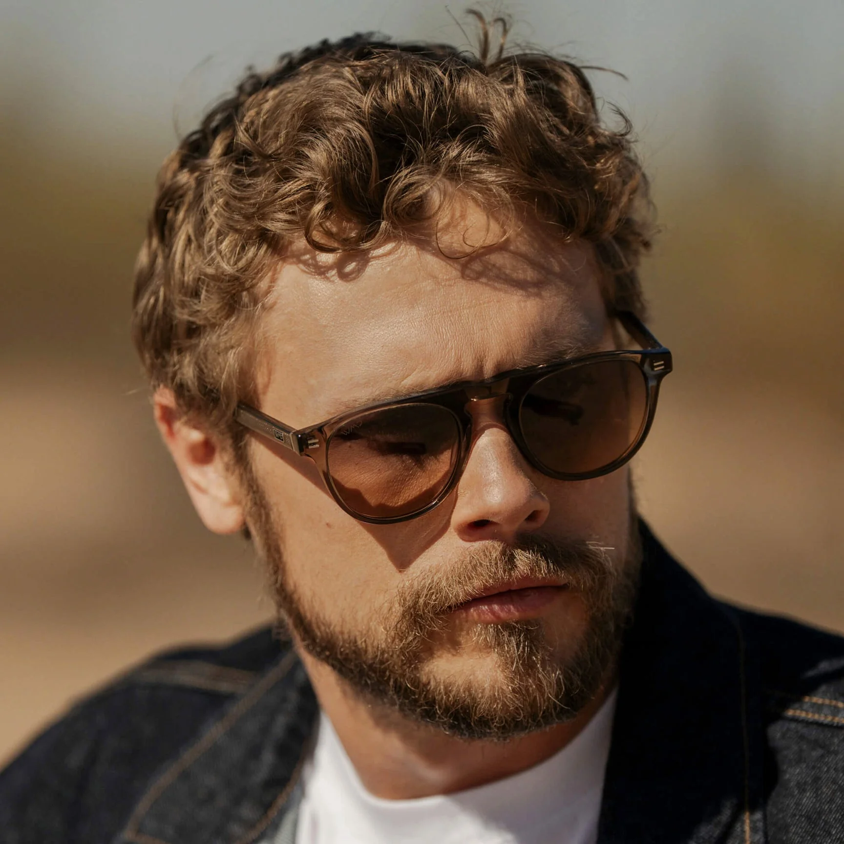 AXEL Rounded Aviator Polarized Sunglasses by WMP Eyewear - Image 2