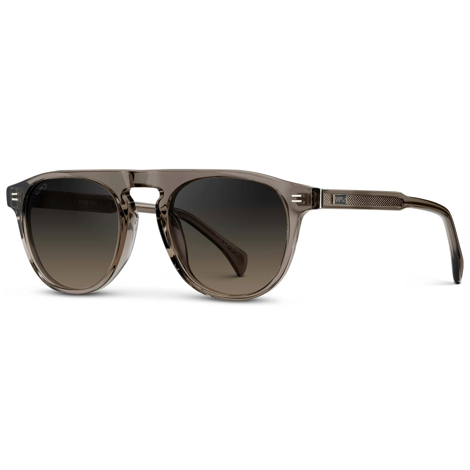 AXEL Rounded Aviator Polarized Sunglasses by WMP Eyewear - Image 4