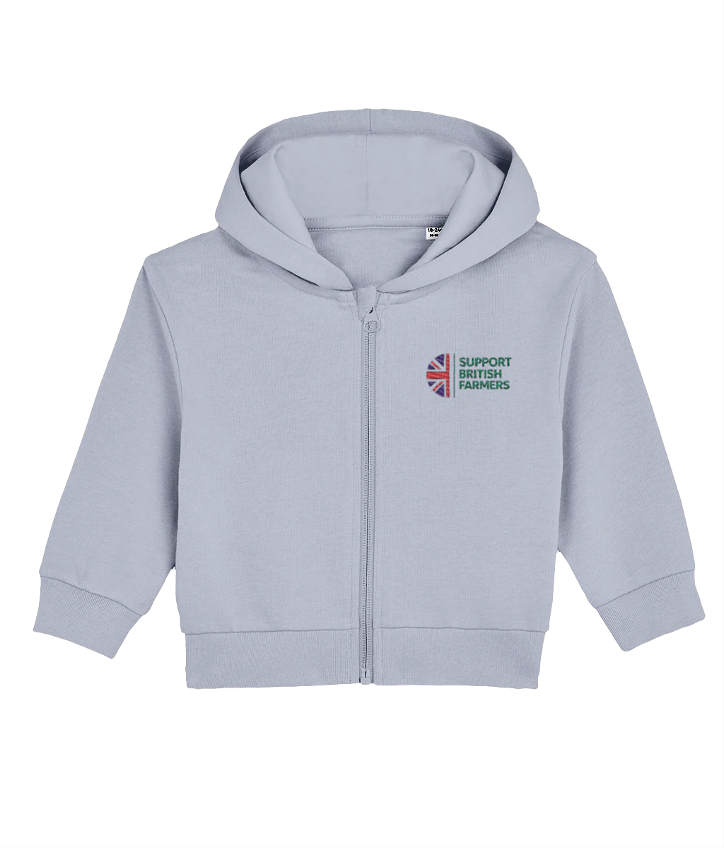 Baby Farmer Hoodie Embroidered Support British Farmers - Image 12