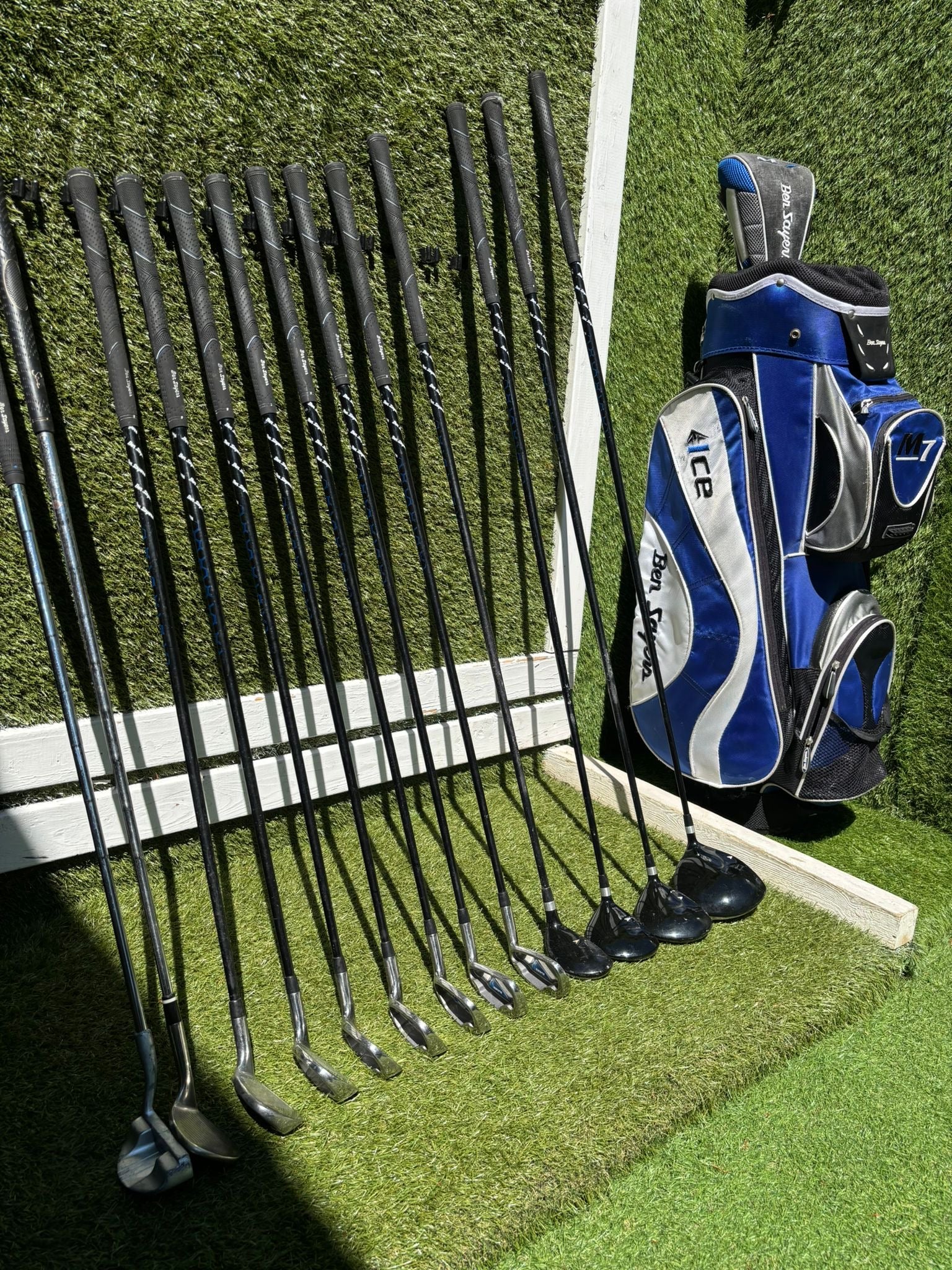 Ben Sayers M7 Golf Set with Matching Woods, Hybrid & Ben Sayers Bag - Image 11