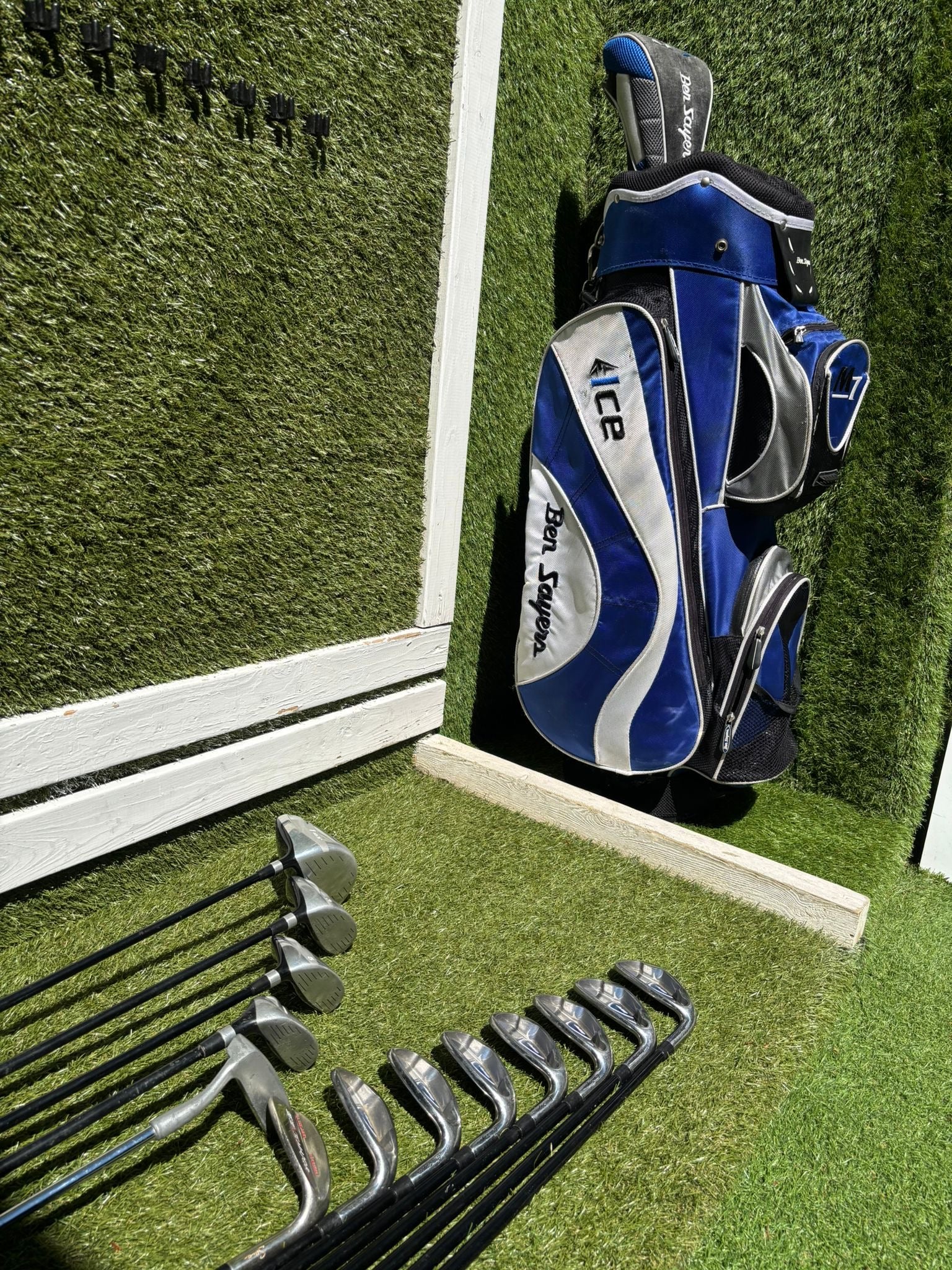 Ben Sayers M7 Golf Set with Matching Woods, Hybrid & Ben Sayers Bag - Image 15
