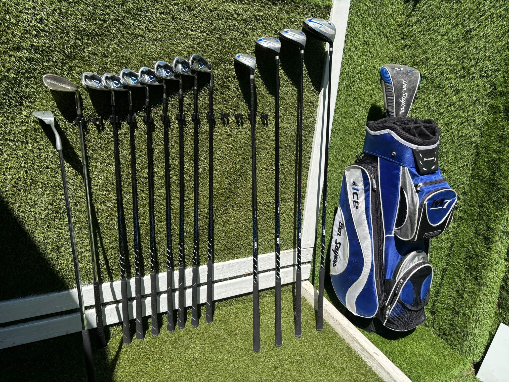 Ben Sayers M7 Golf Set with Matching Woods, Hybrid & Ben Sayers Bag - Image 21
