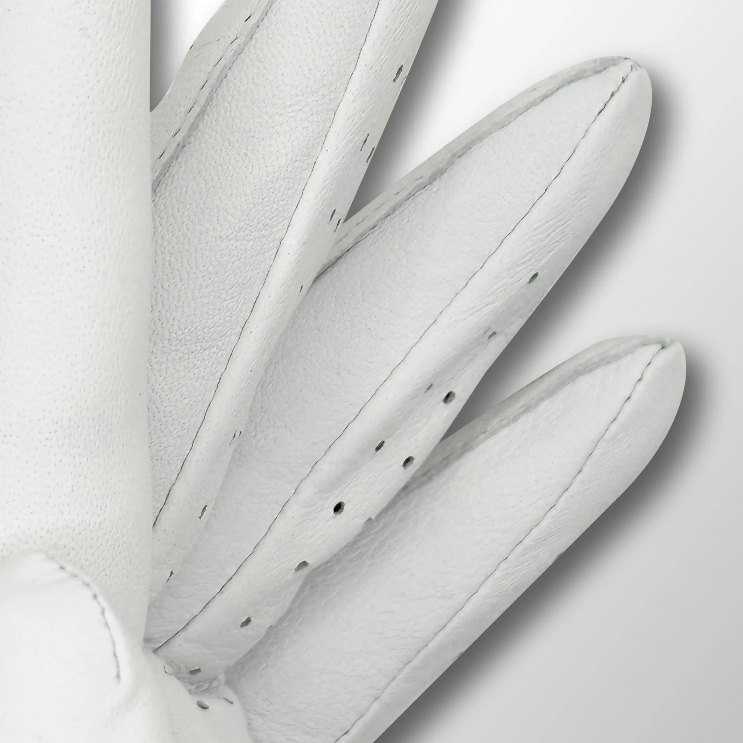 Blue Cabretta Leather Golf Glove, Unisex, Soft Grip - Image 5