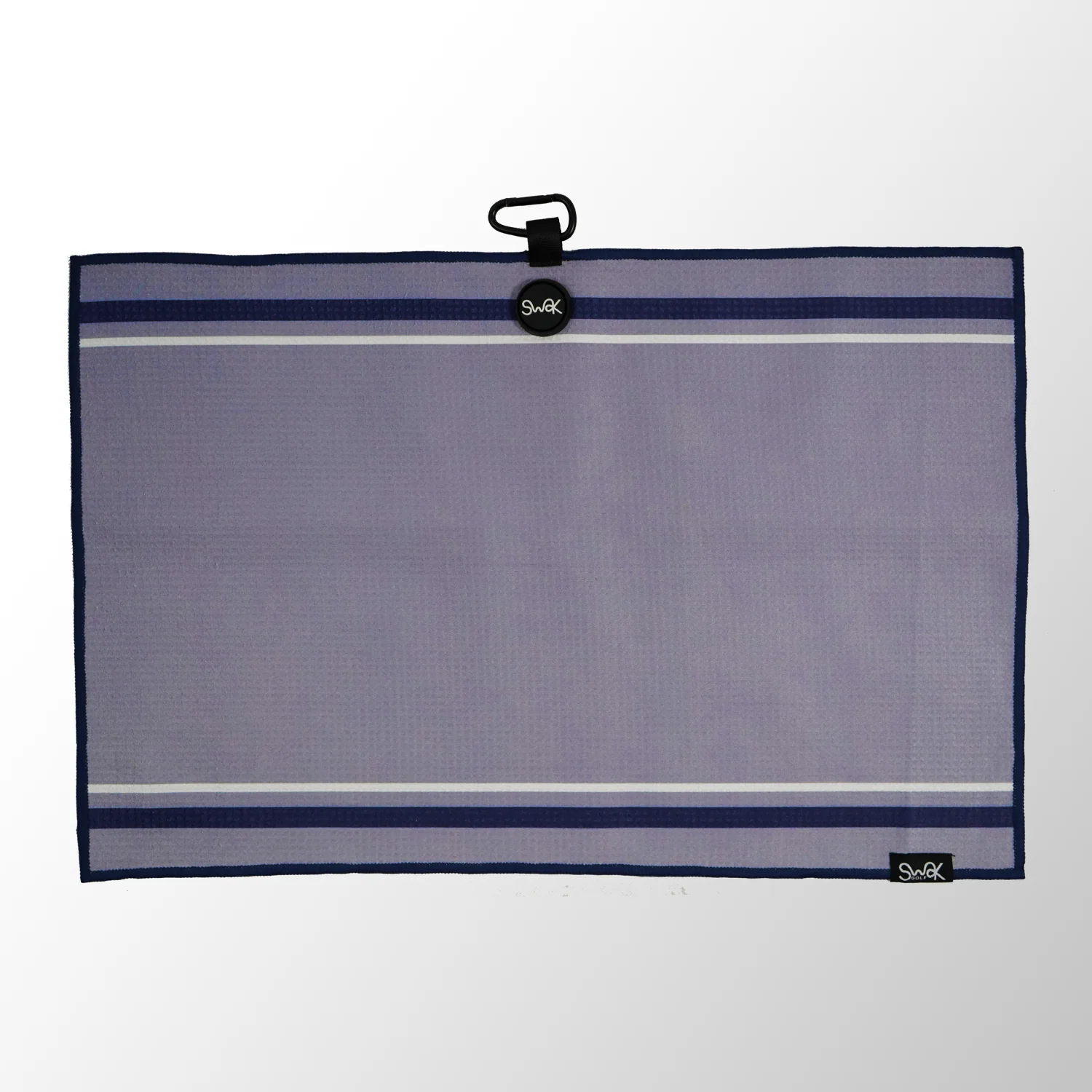 Microfibre Waffle Magnet Golf Towel Blue 40x60cm Quick-Dry - Image 4