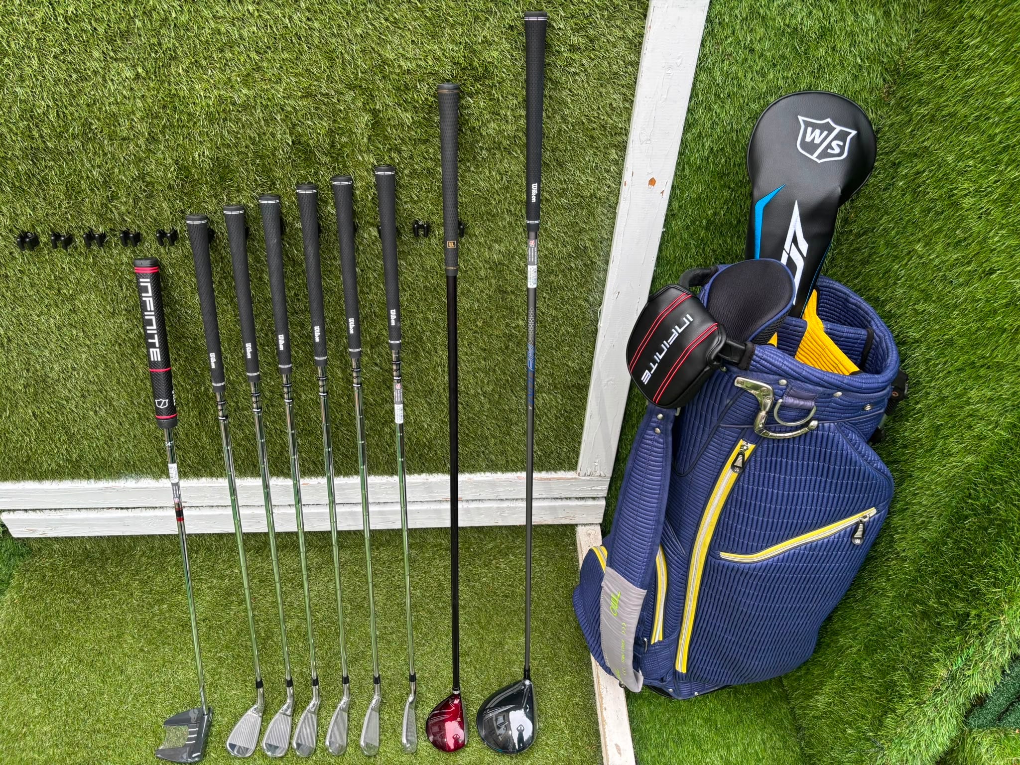 Brand New Wilson Staff D7 XS Golf Set, Brand New Driver & Irons, Brand New Infinite Bucktown Putter, Premium OUUL Stand Bag - Image 28