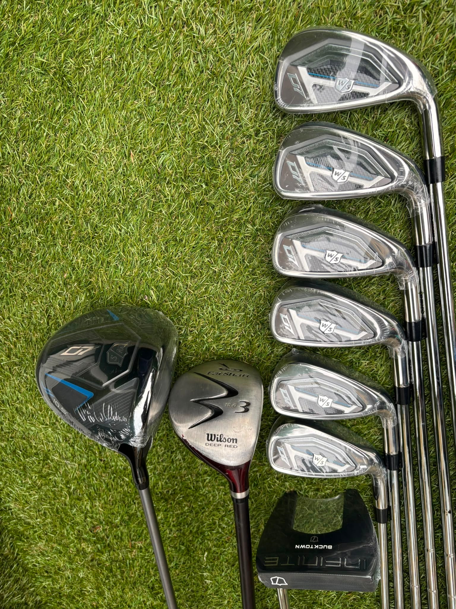 Brand New Wilson Staff D7 XS Golf Set, Brand New Driver & Irons, Brand New Infinite Bucktown Putter, Premium OUUL Stand Bag - Image 31