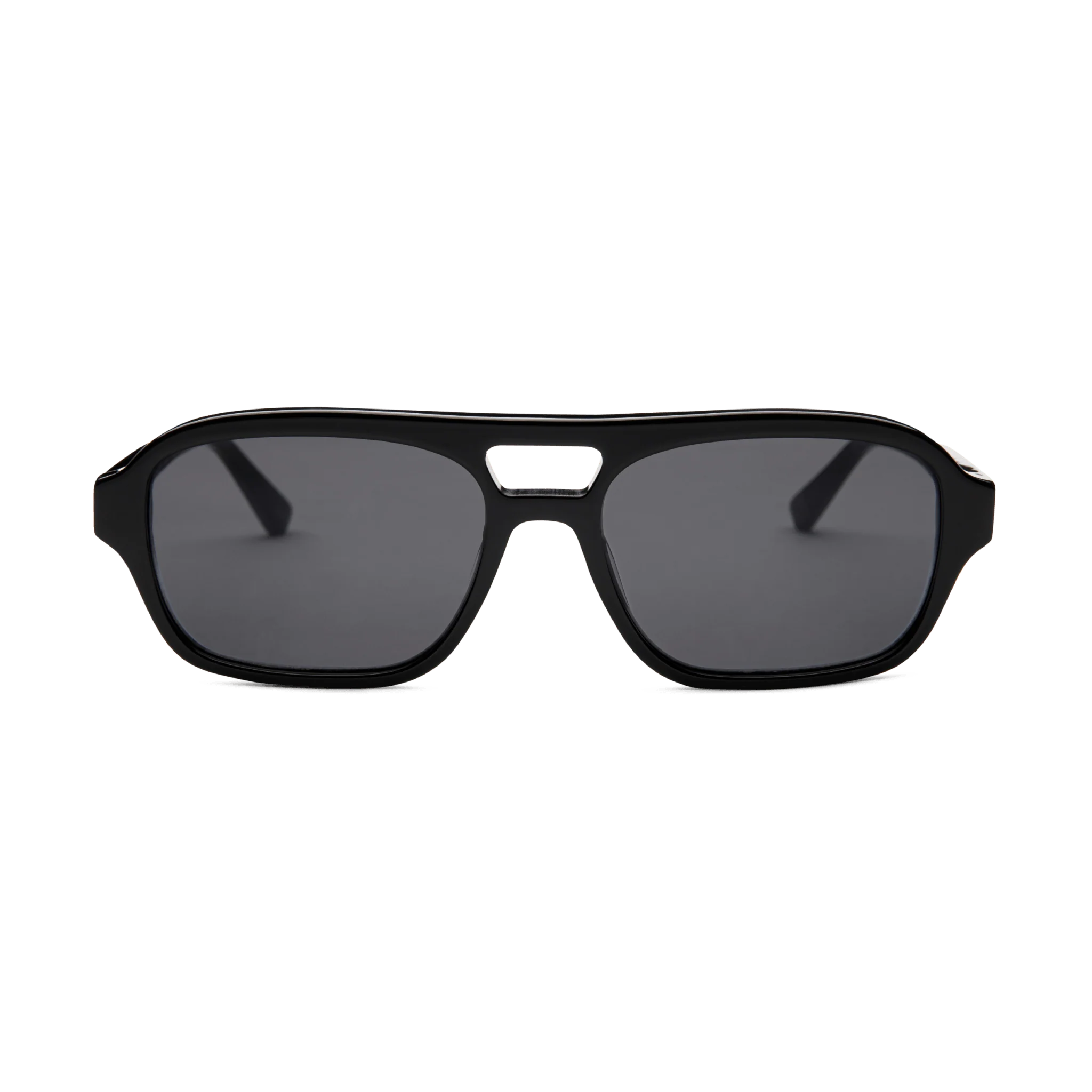 BURT Black Aviator Sunglasses by Messy Weekend