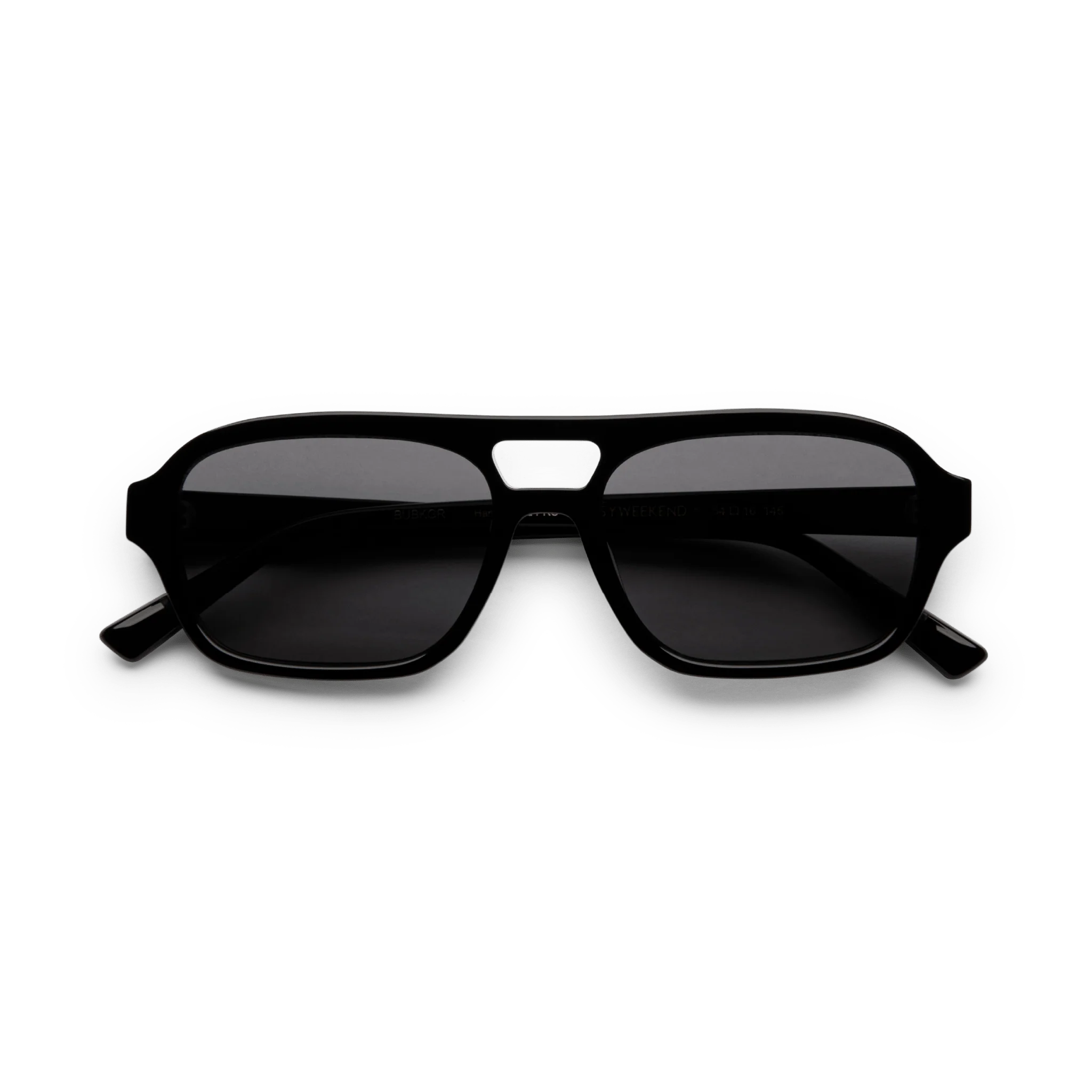 BURT Black Aviator Sunglasses by Messy Weekend - Image 2