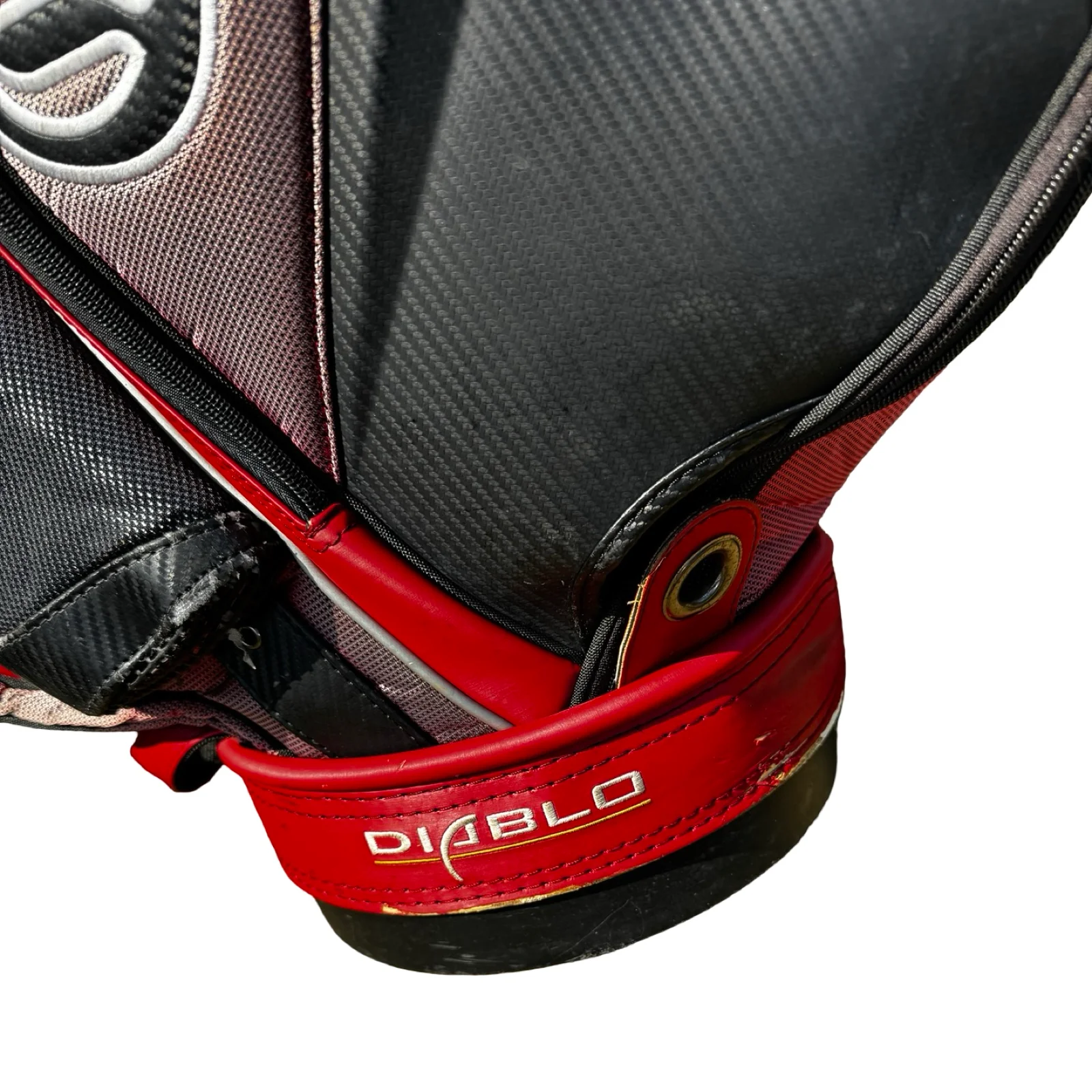 Callaway Big Bertha Diablo Tour Cart Staff Golf Bag in red, black and grey Free Delivery - Image 10