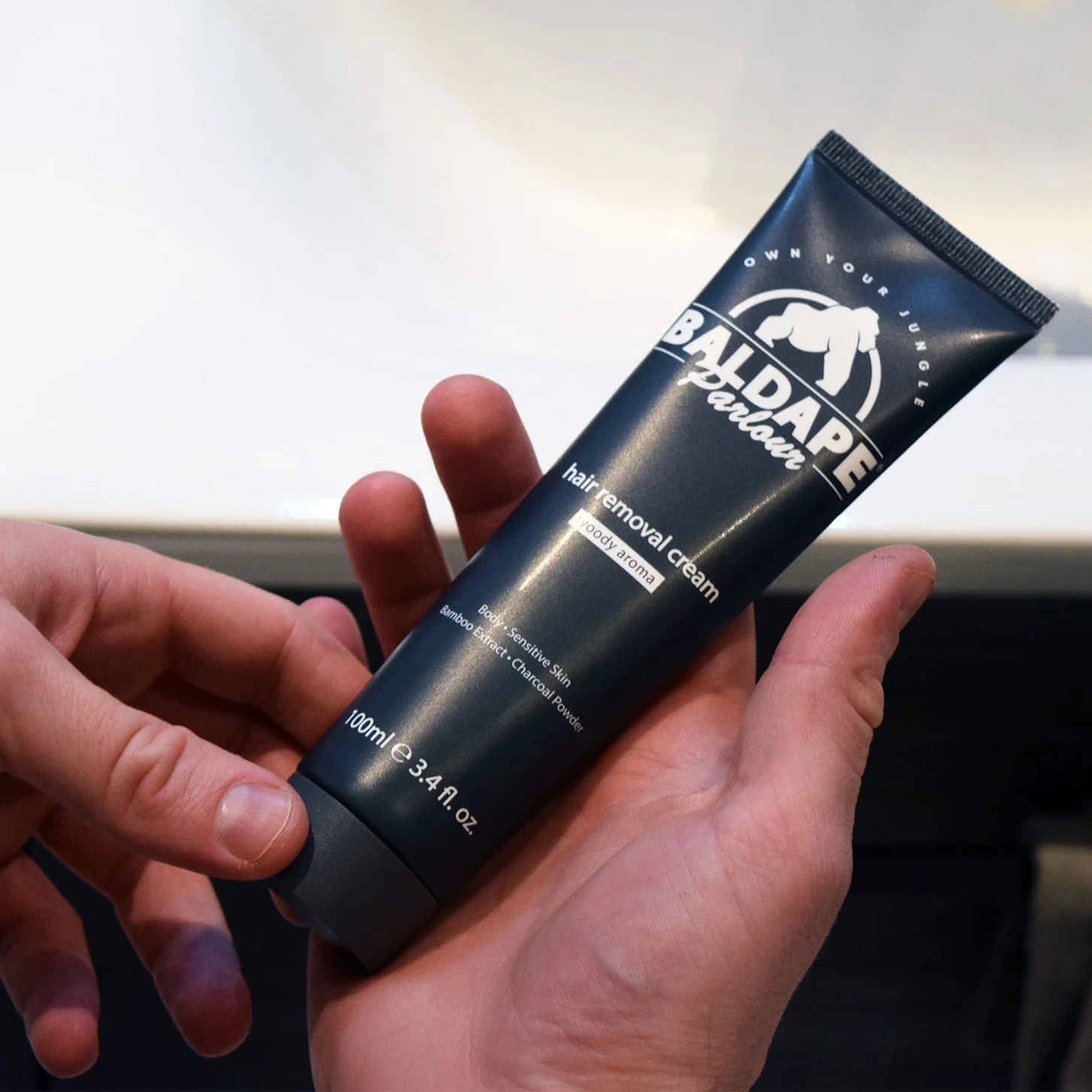 Charcoal Body Hair Removal Cream - Image 5