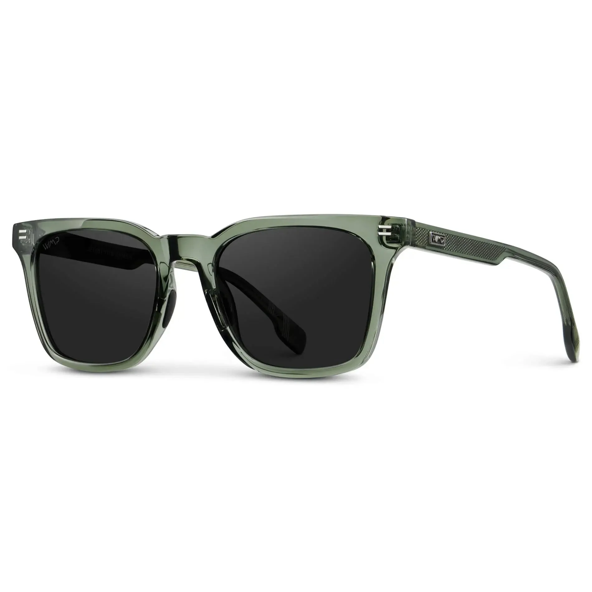 WMP Men's Polarized Golf Sunglasses – Crystal Agave Acetate - Image 4