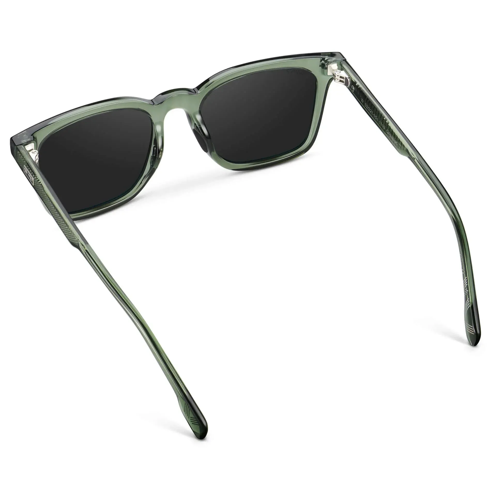 WMP Men's Polarized Golf Sunglasses – Crystal Agave Acetate - Image 5